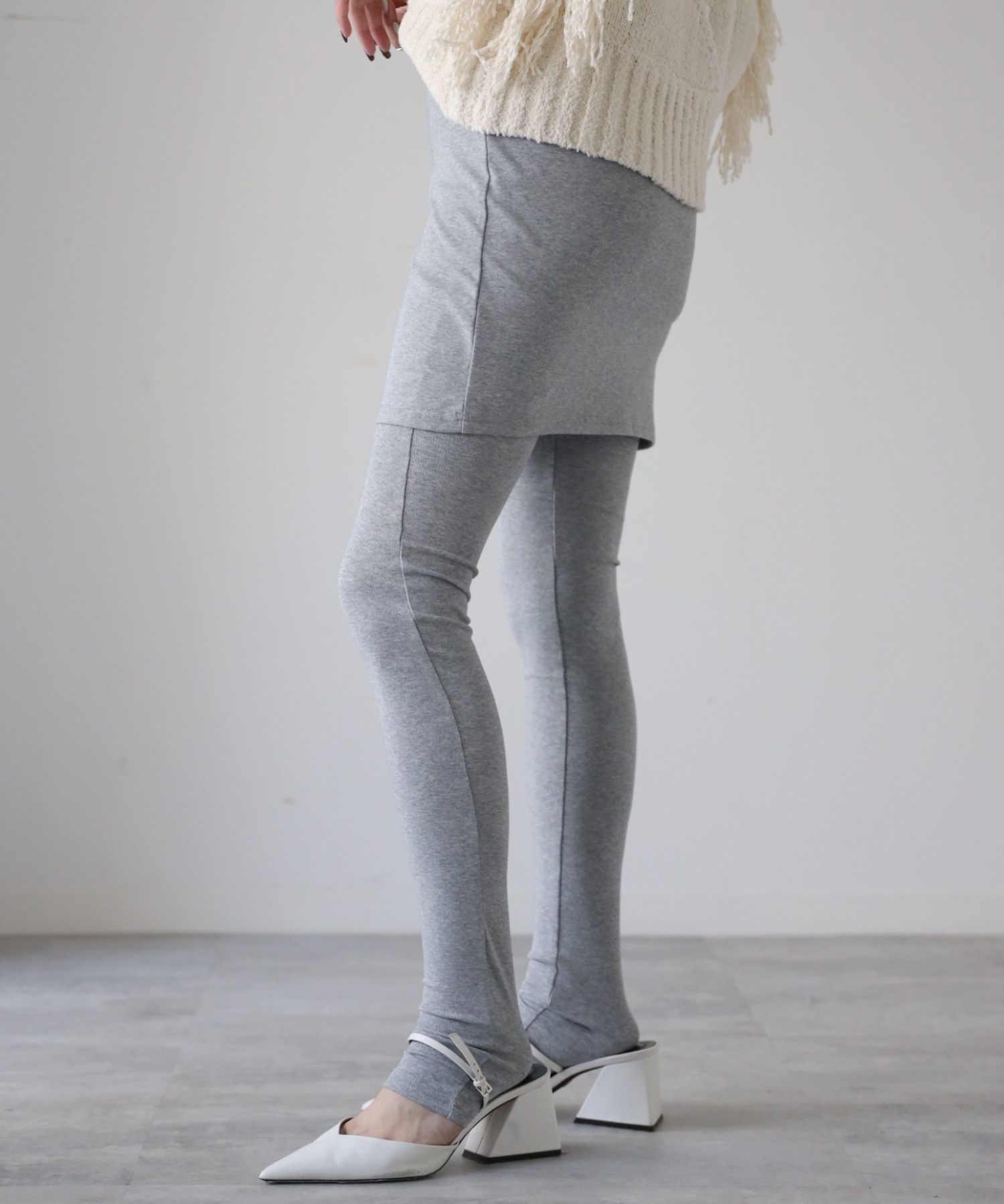 model：155cm. 着用サイズ：FREE