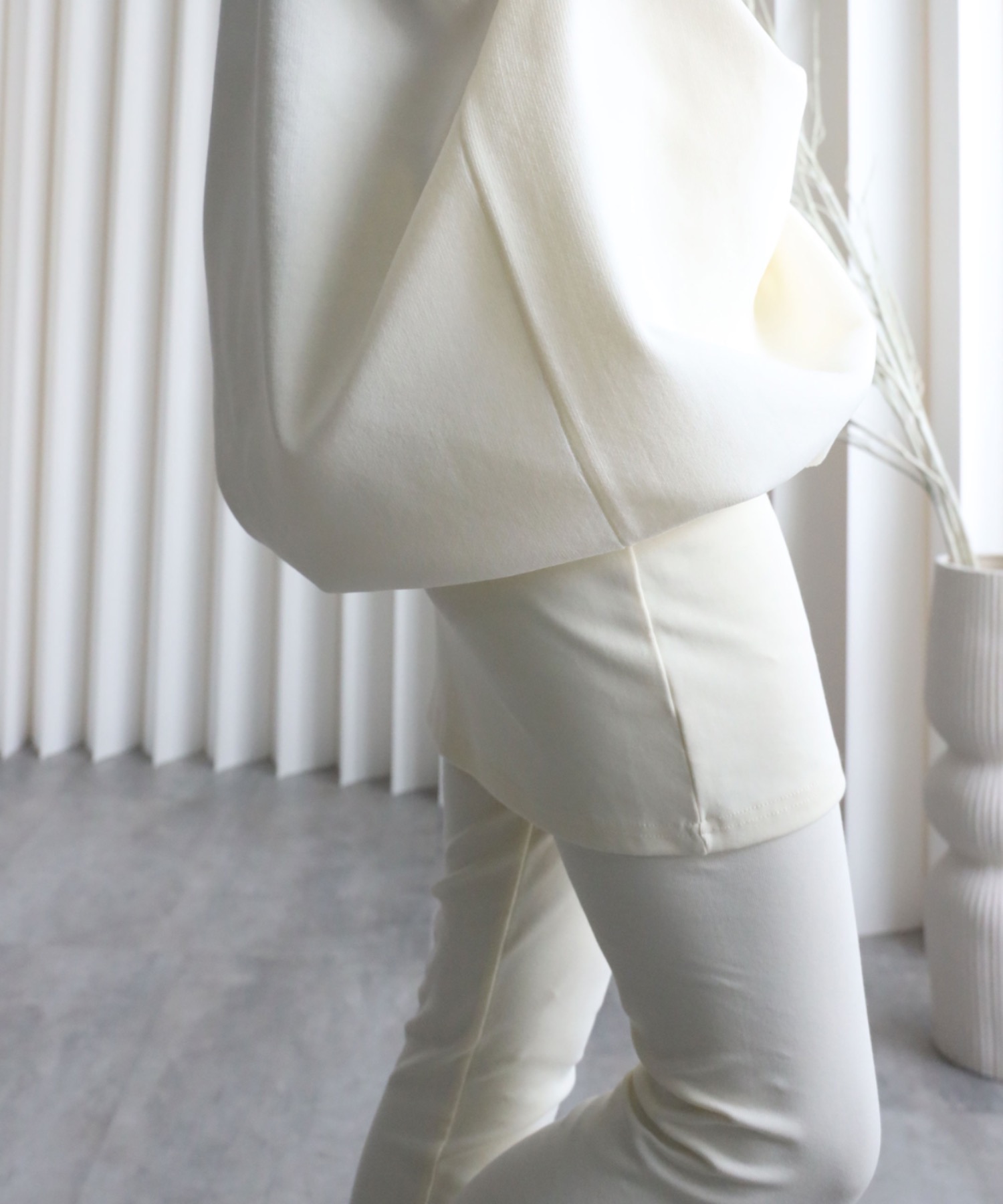 model：155cm. 着用サイズ：FREE