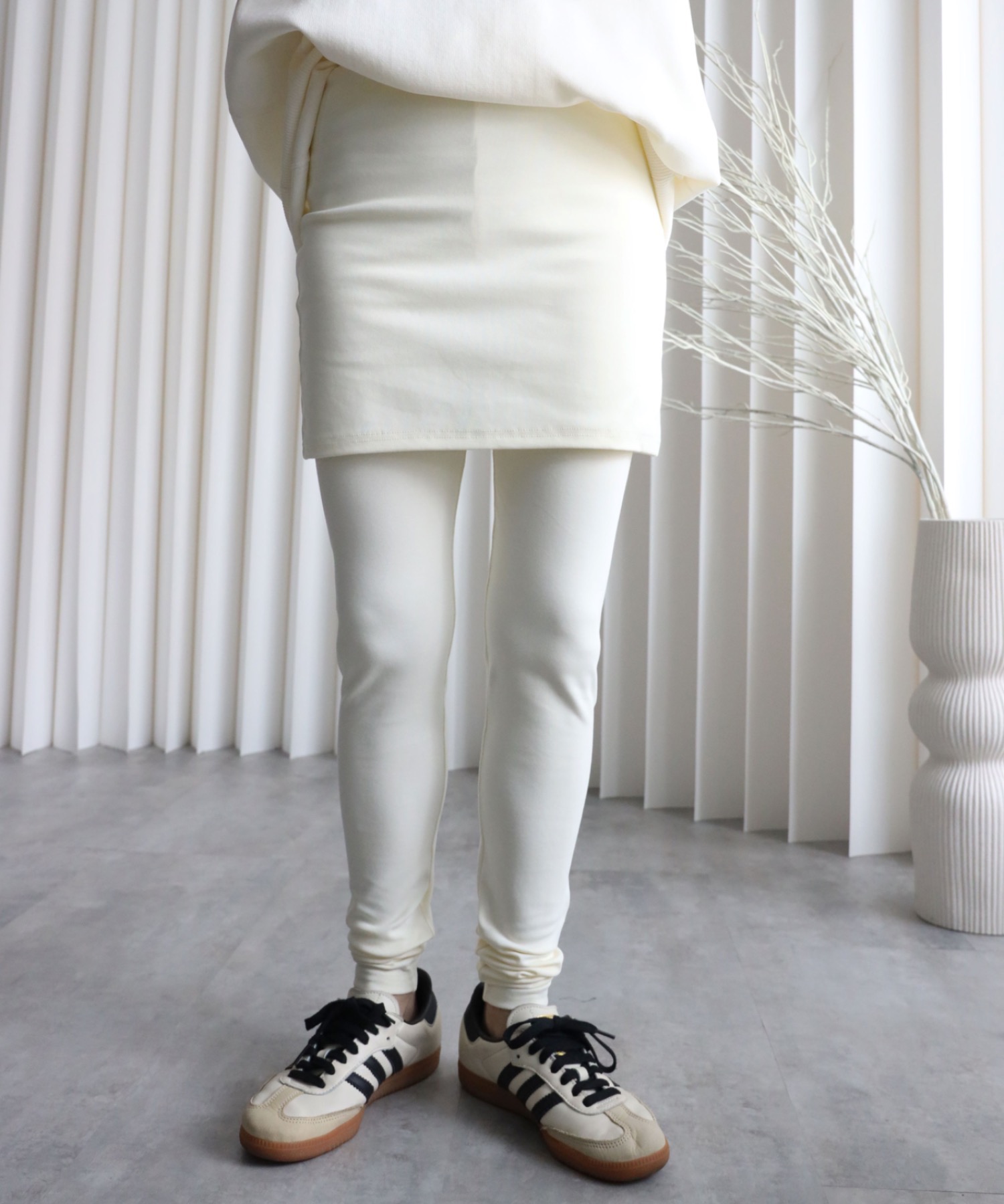 model：155cm. 着用サイズ：FREE