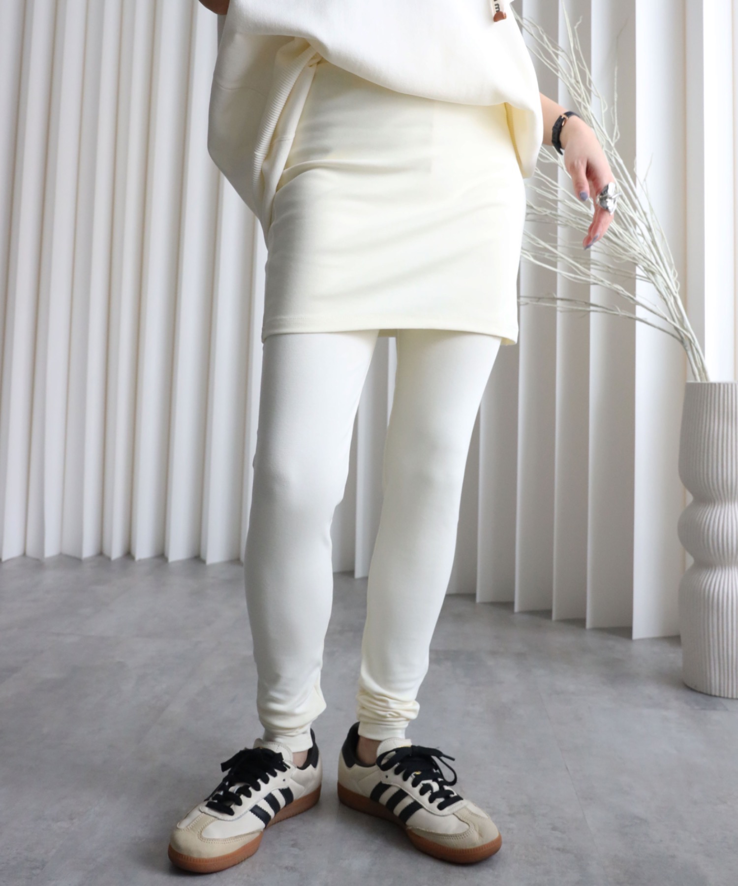 model：155cm. 着用サイズ：FREE