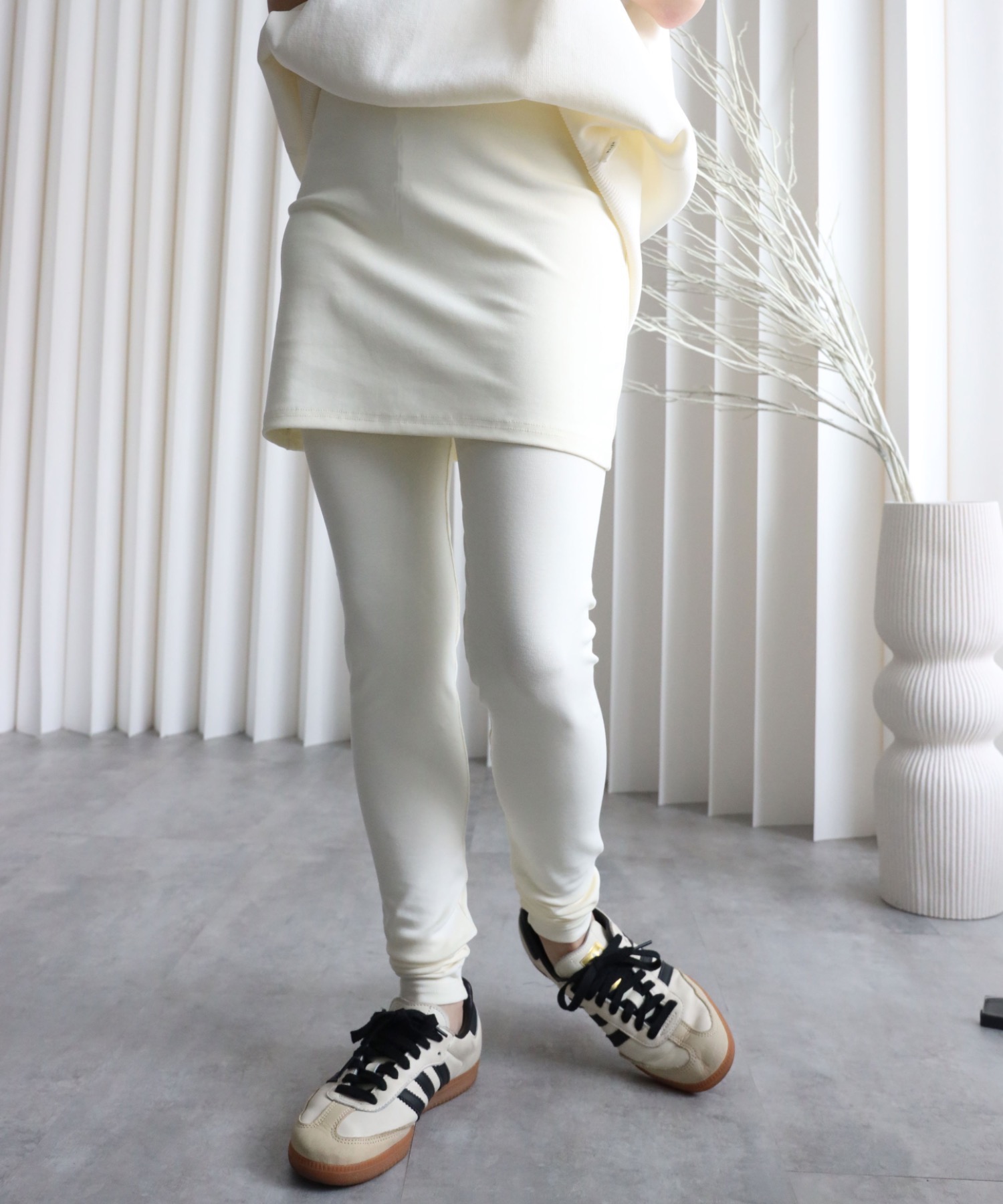 model：155cm. 着用サイズ：FREE