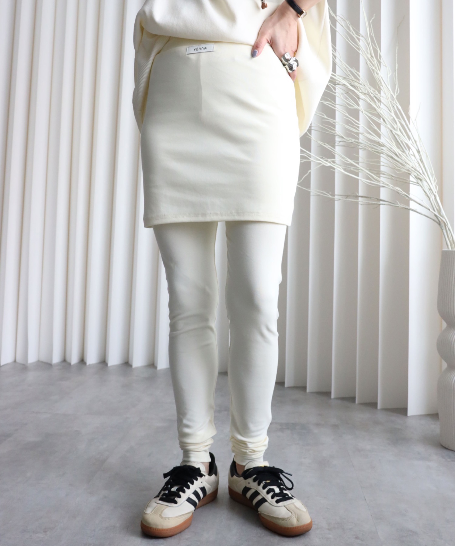 model：155cm. 着用サイズ：FREE