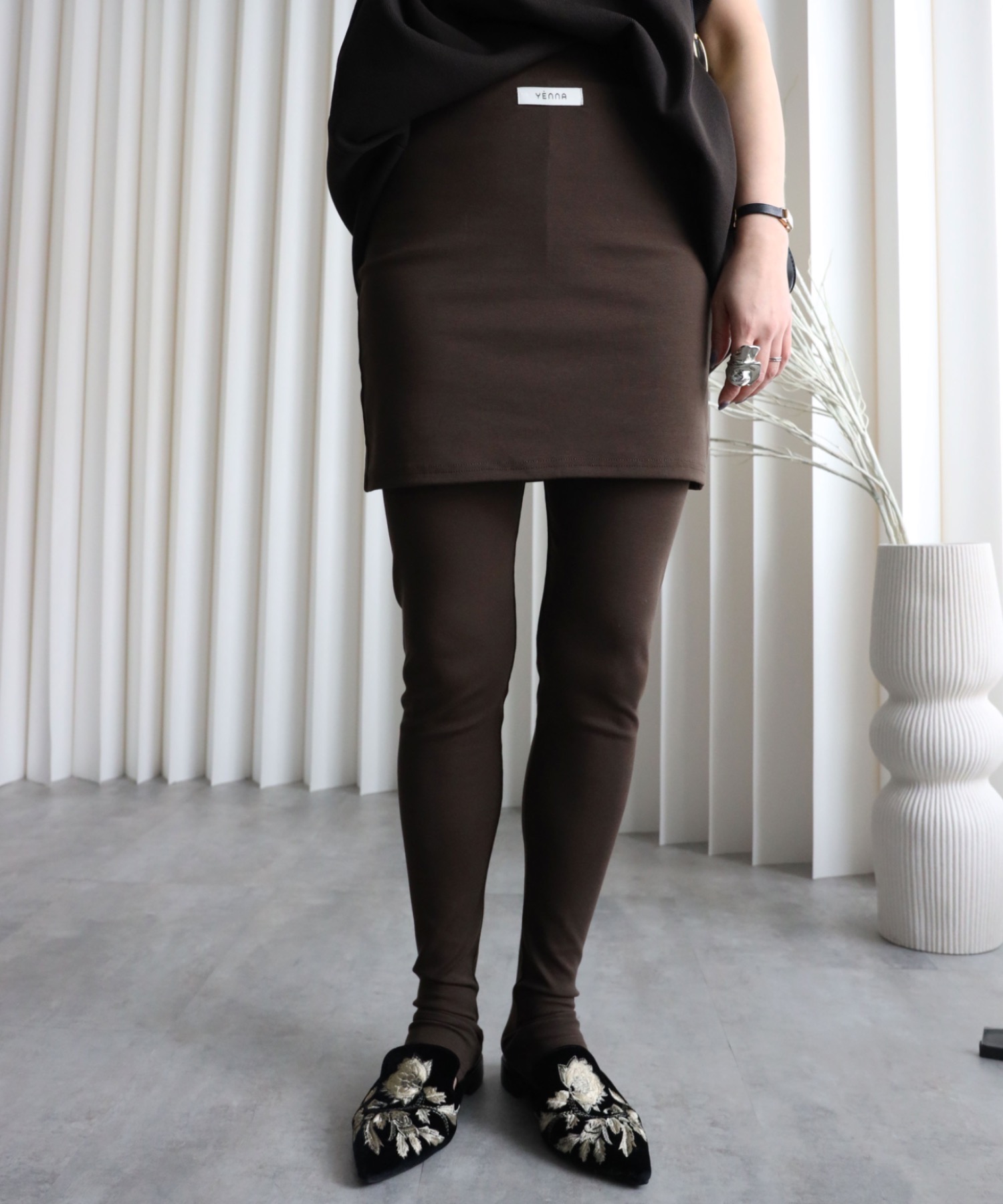 model：155cm. 着用サイズ：FREE