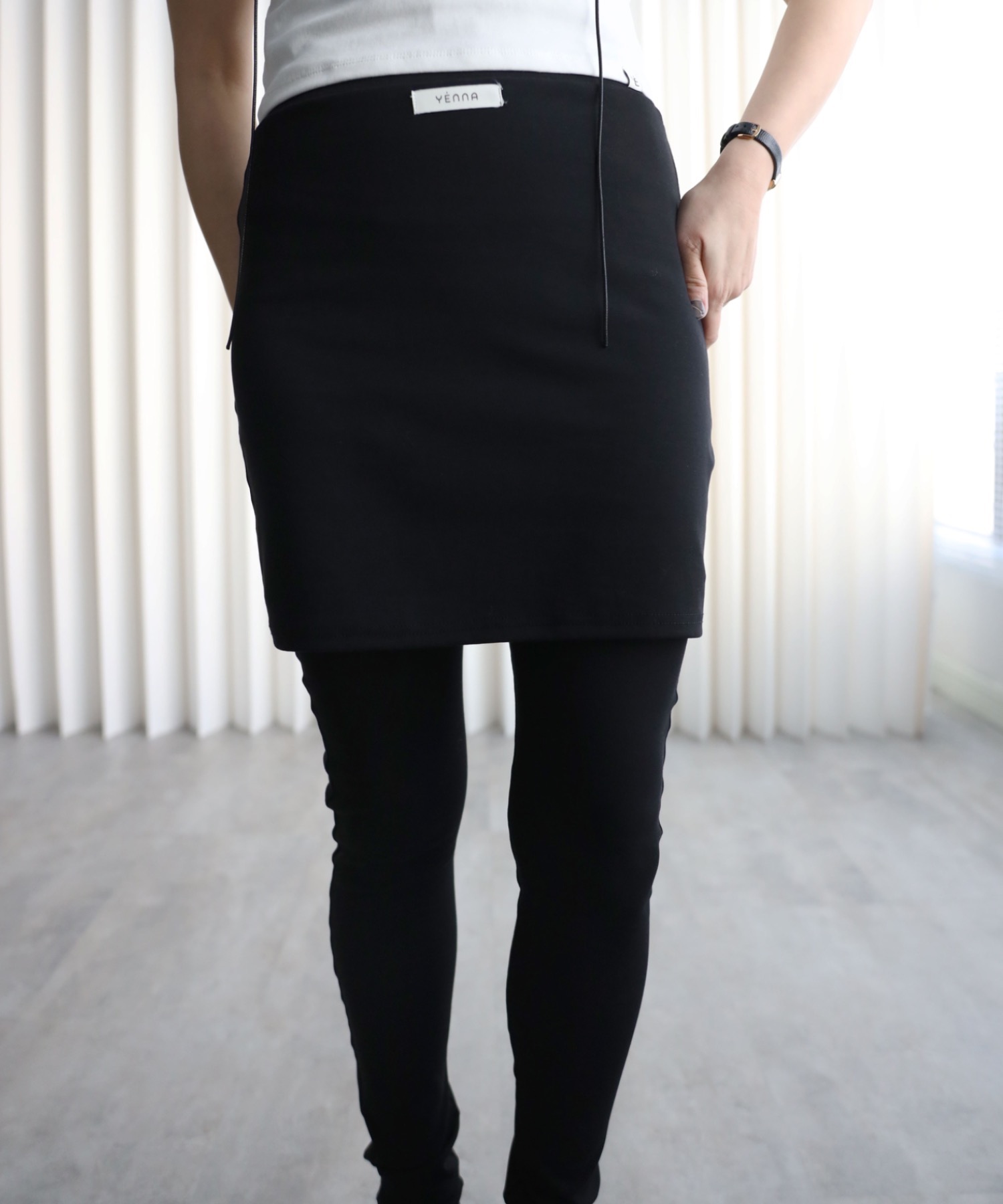 model：155cm. 着用サイズ：FREE