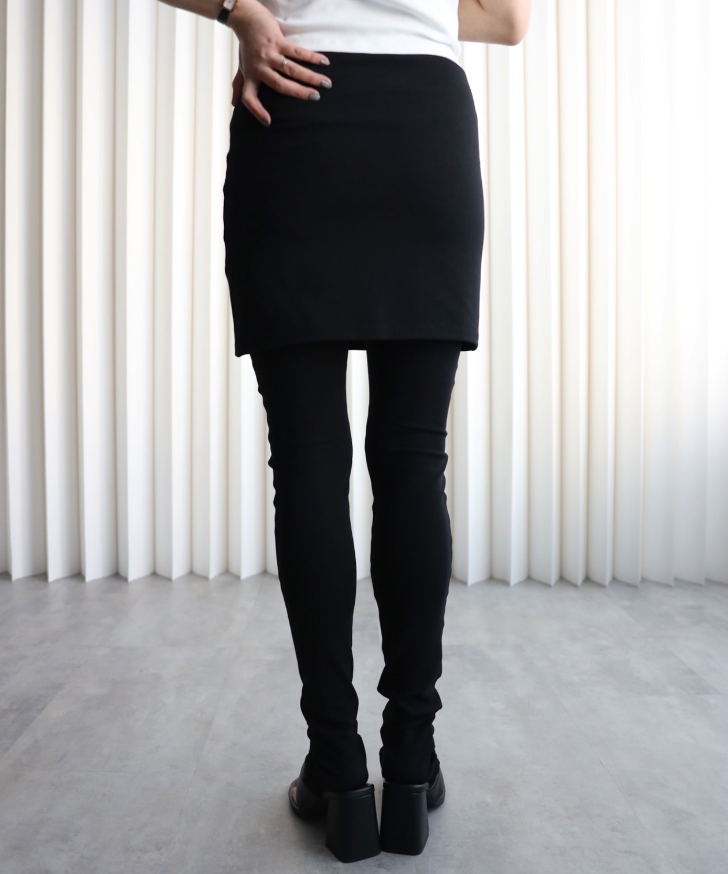 model：155cm. 着用サイズ：FREE