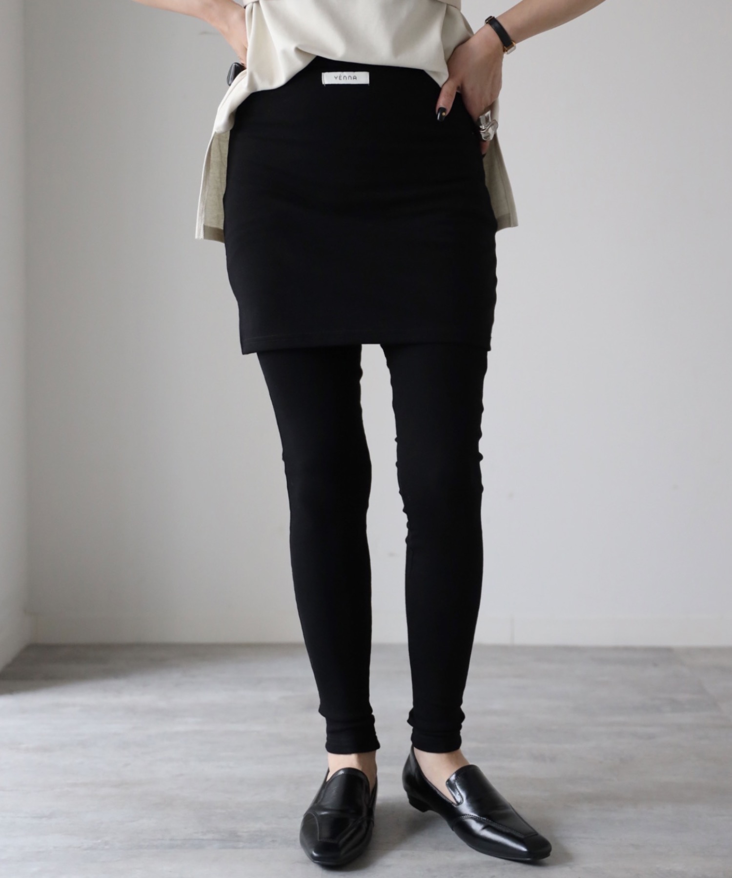 model：155cm. 着用サイズ：FREE