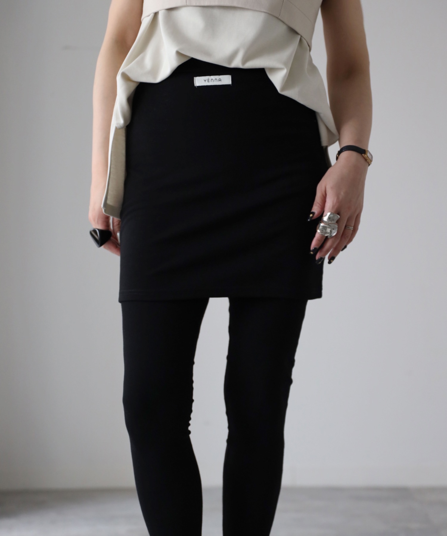 model：155cm. 着用サイズ：FREE