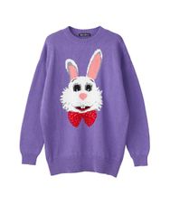 THE RABBIT ROAM編込 プルオーバー