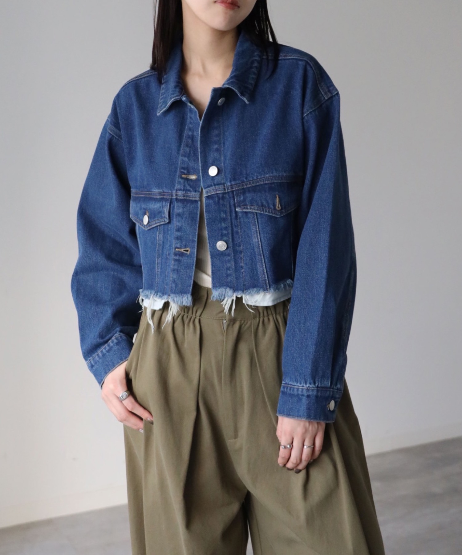 model164cm. 着用サイズ：FREE