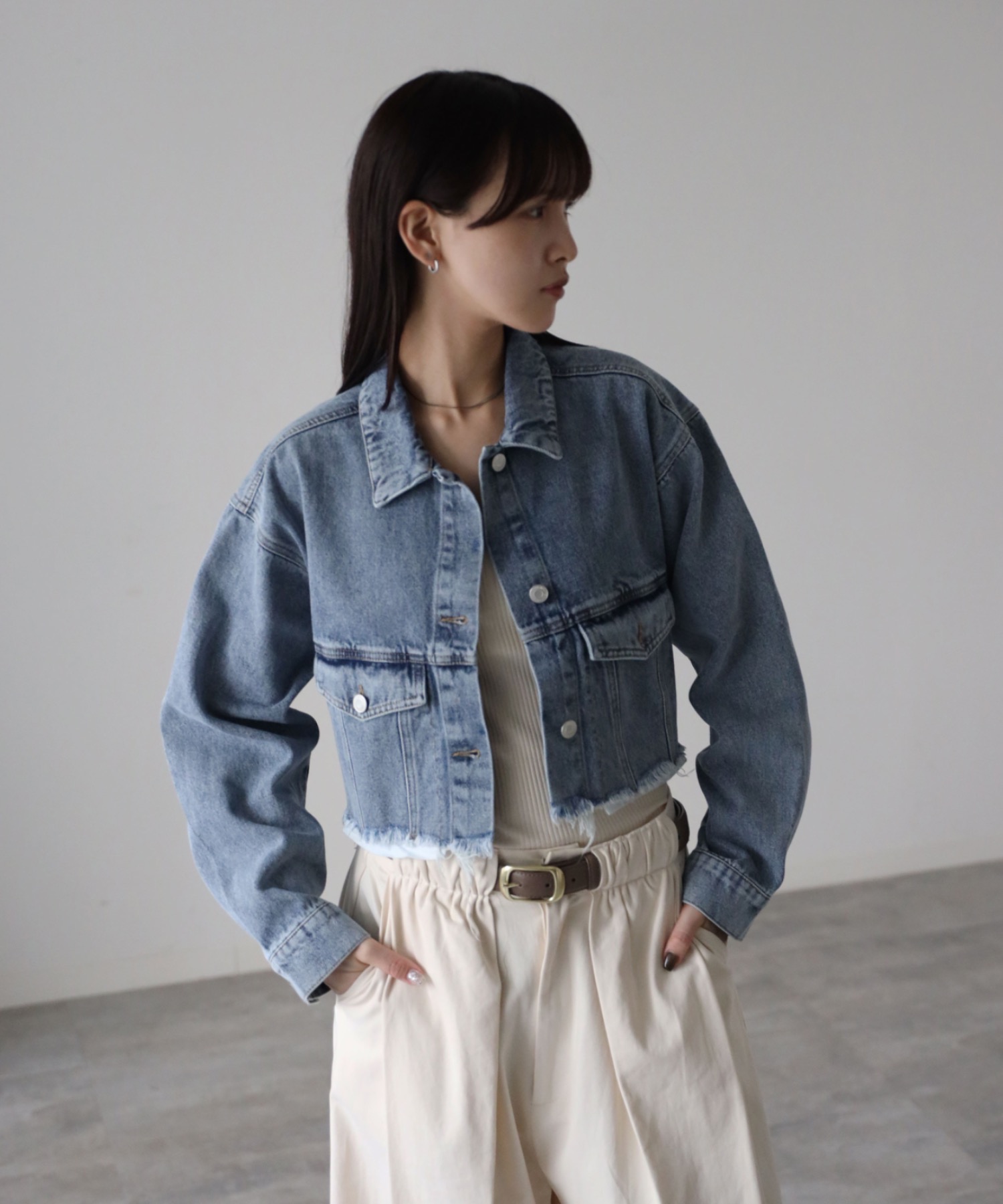 model164cm. 着用サイズ：FREE