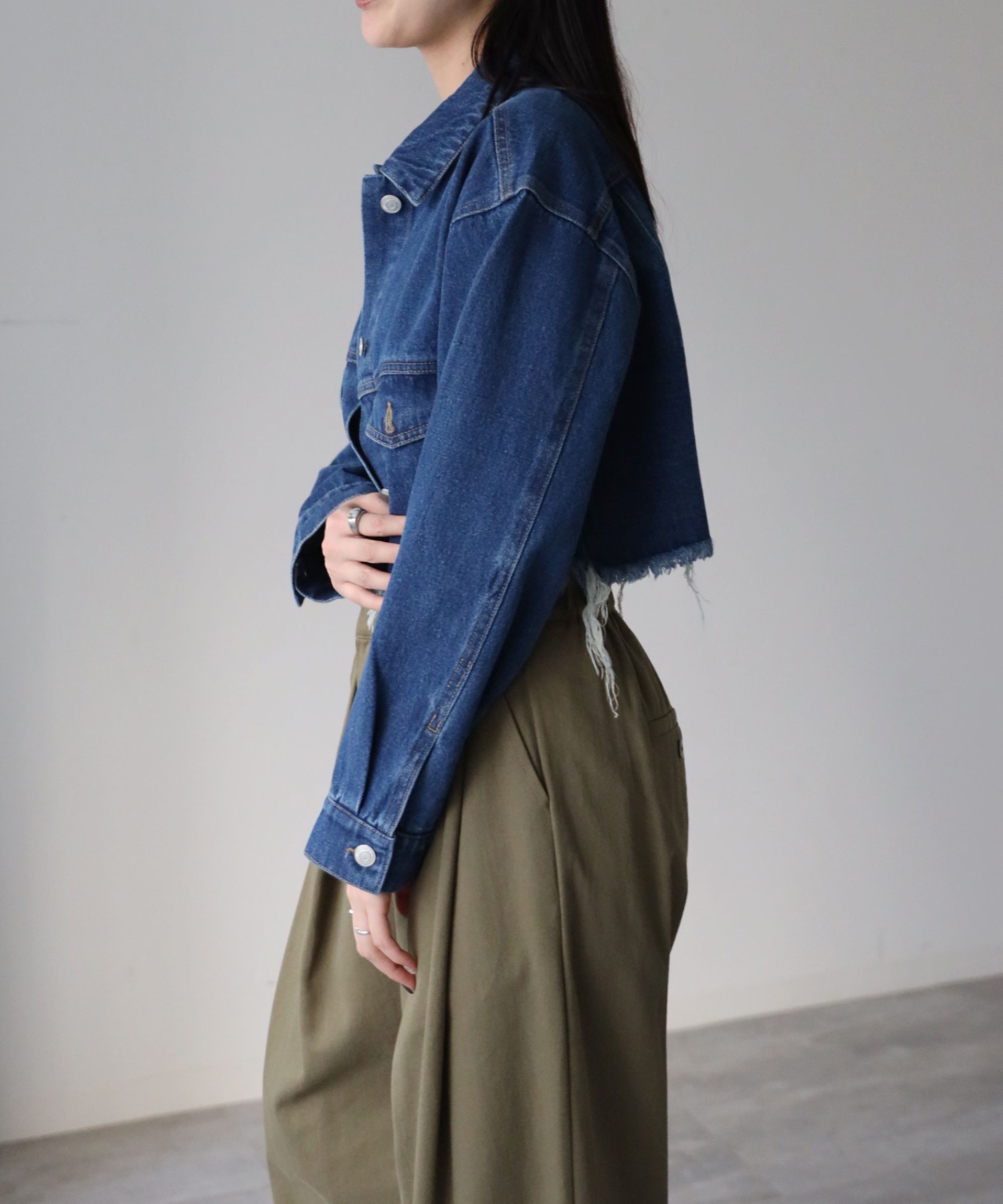 model164cm. 着用サイズ：FREE