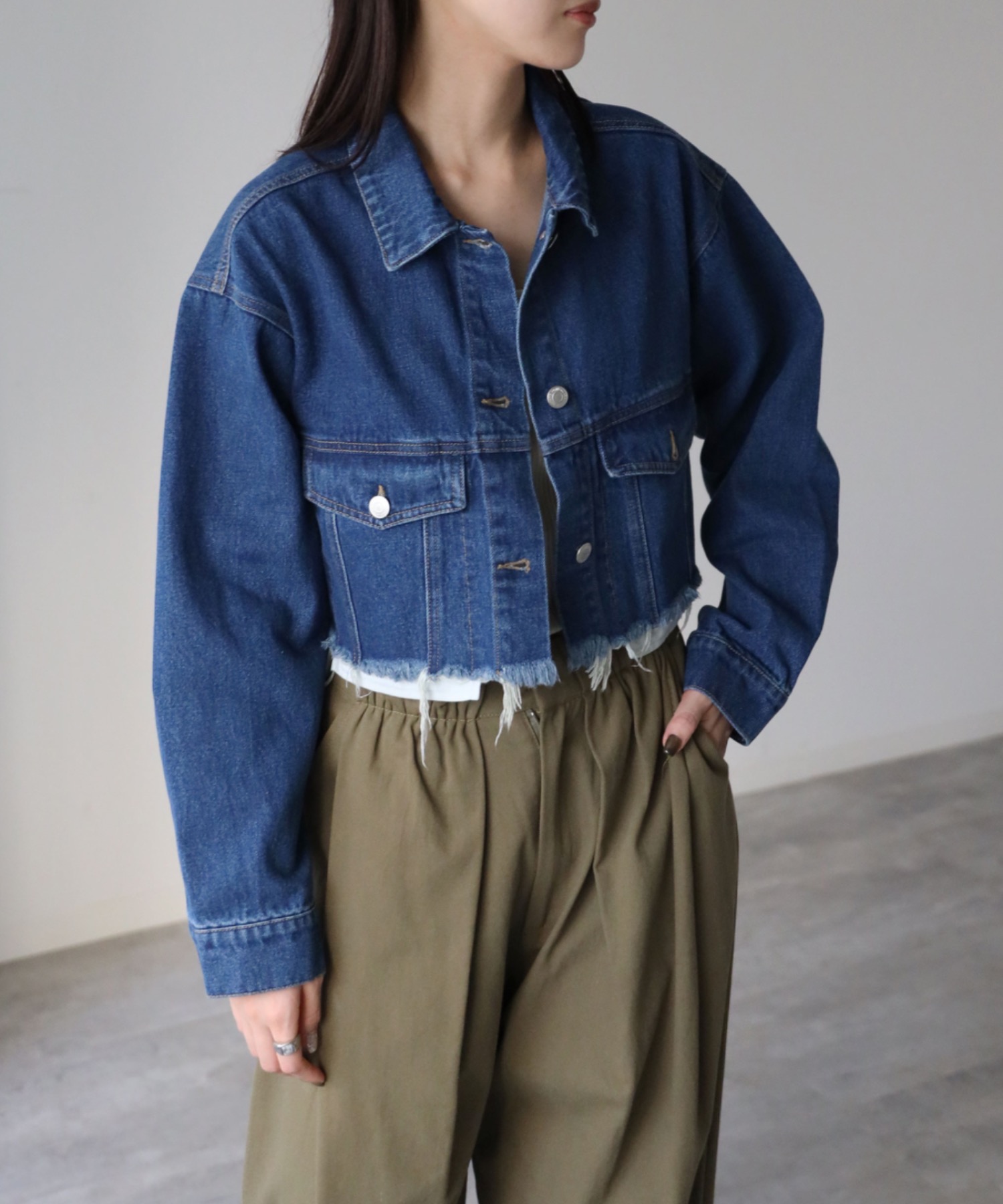model164cm. 着用サイズ：FREE