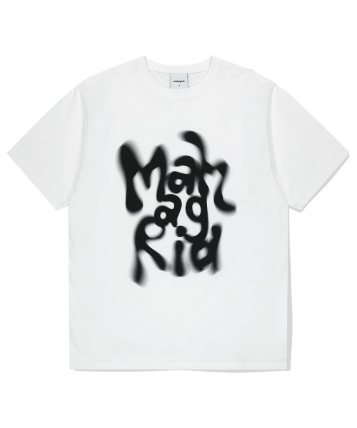 mahagrid/マハグリッド』 GRAFFITI BLUR TEE /グラフィティ