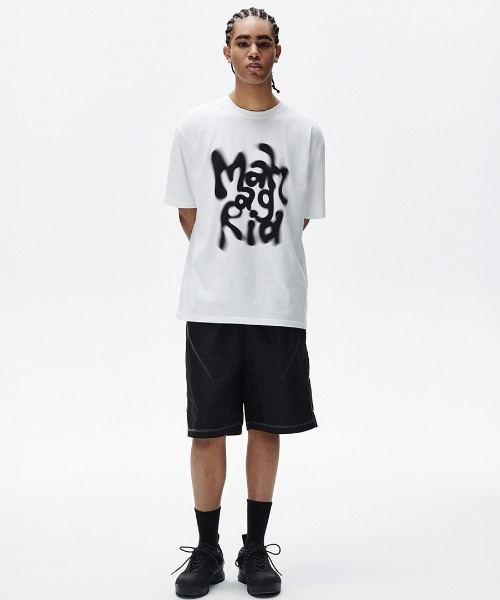 mahagrid/マハグリッド』 GRAFFITI BLUR TEE /グラフィティ