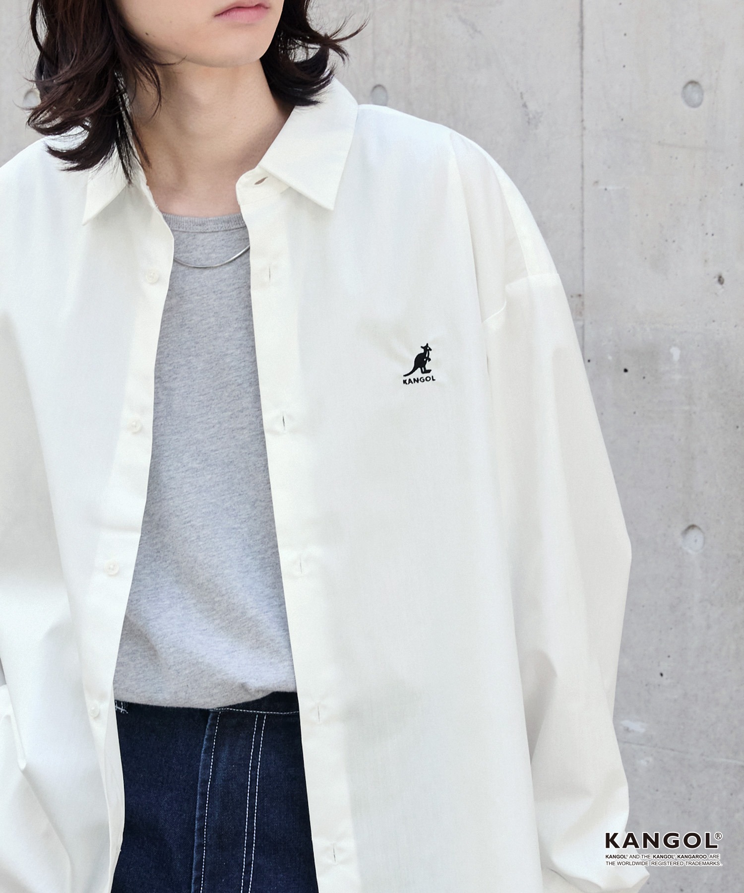 KANGOL/カンゴール 別注 ワンポイントロゴ刺繍 アソート レギュラー