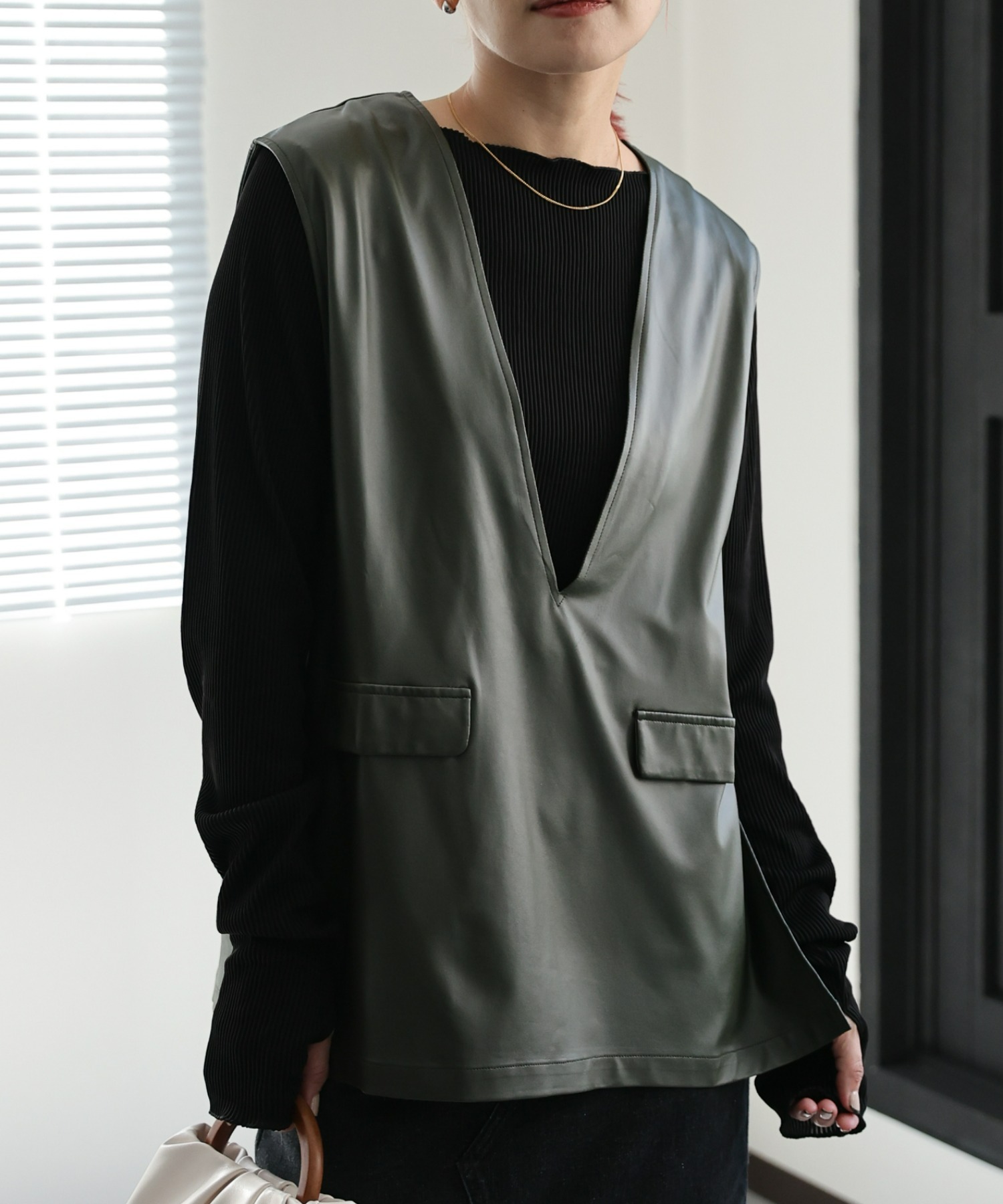model:162㎝　着用サイズ:FREE