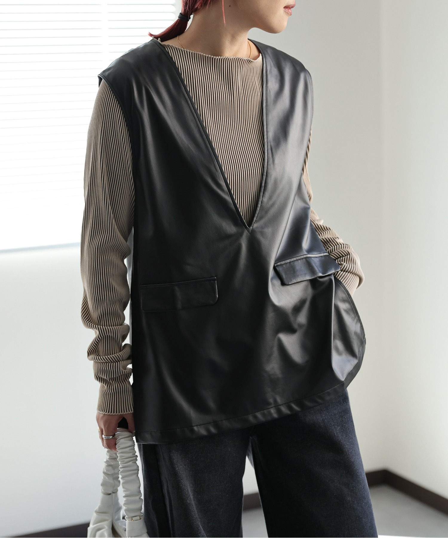 model:162㎝　着用サイズ:FREE