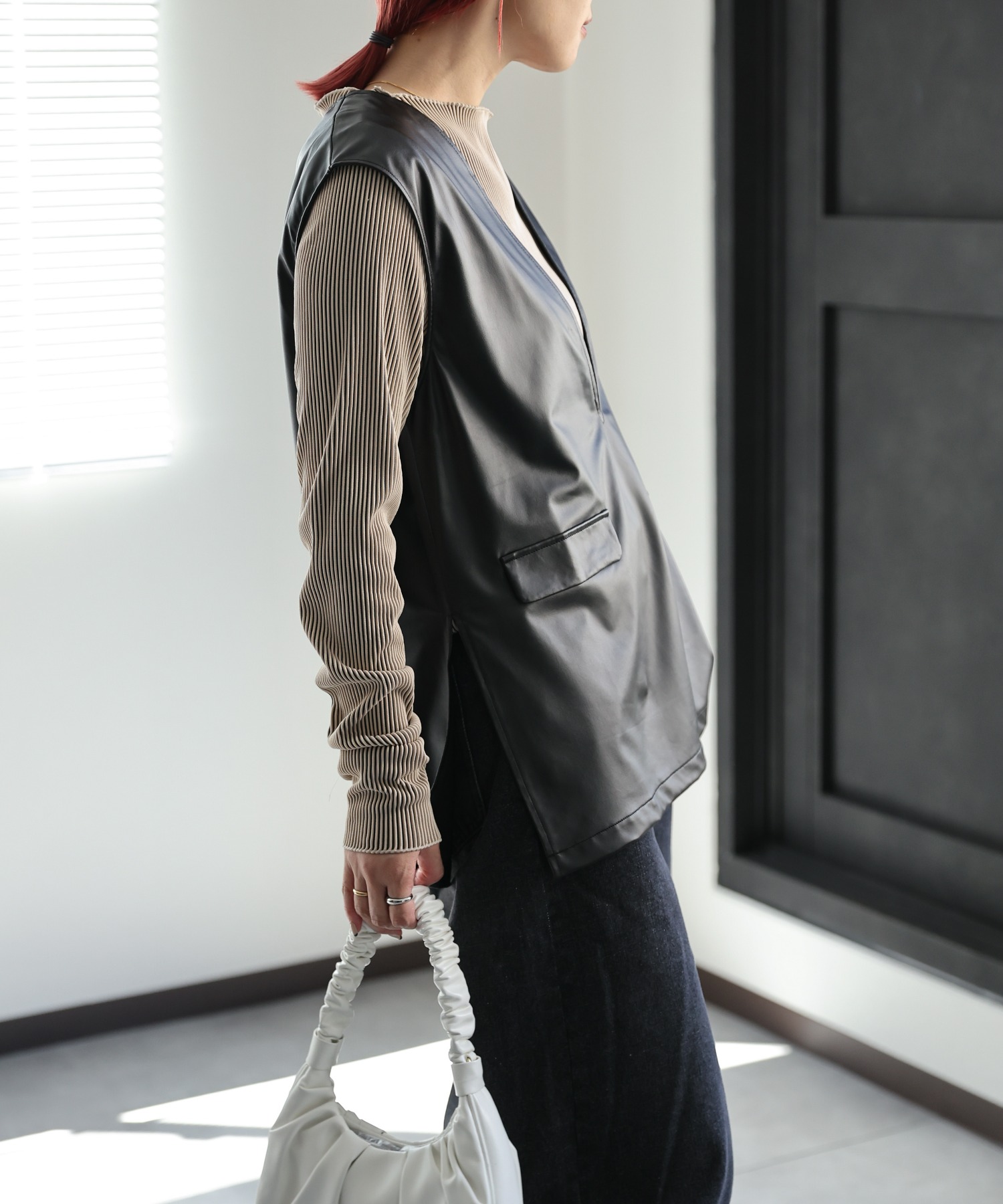 model:162㎝　着用サイズ:FREE