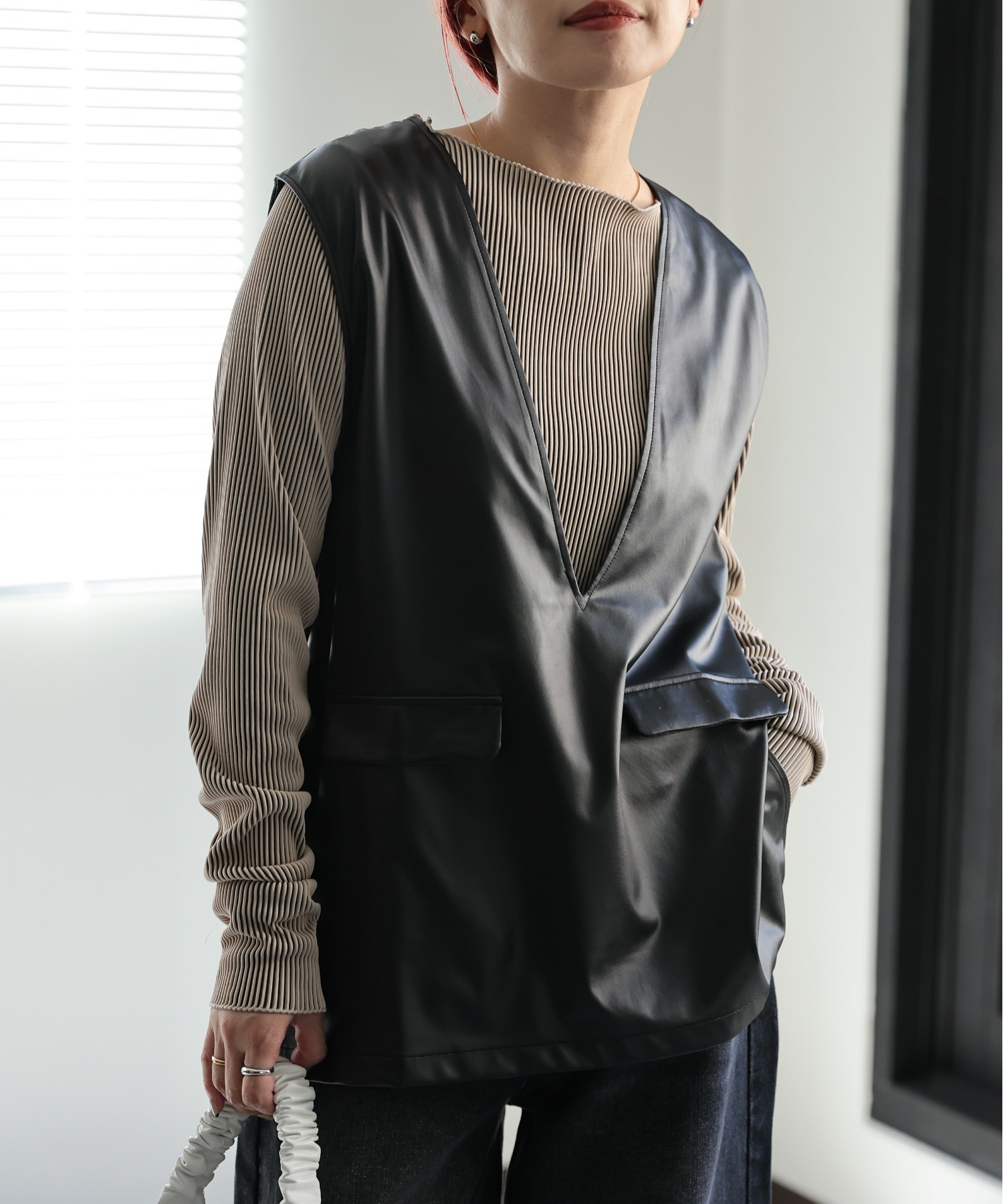 model:162㎝　着用サイズ:FREE