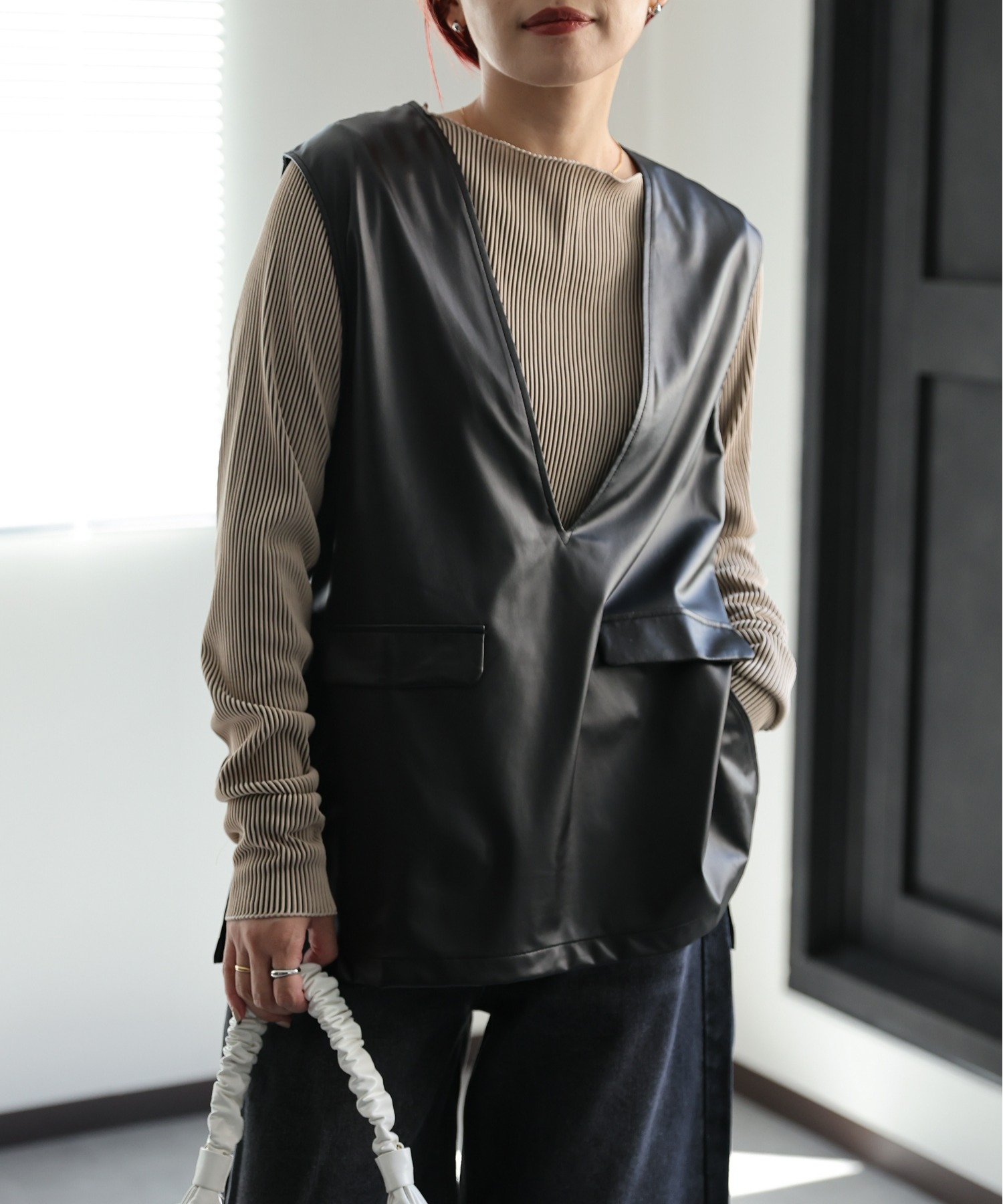 model:162㎝　着用サイズ:FREE