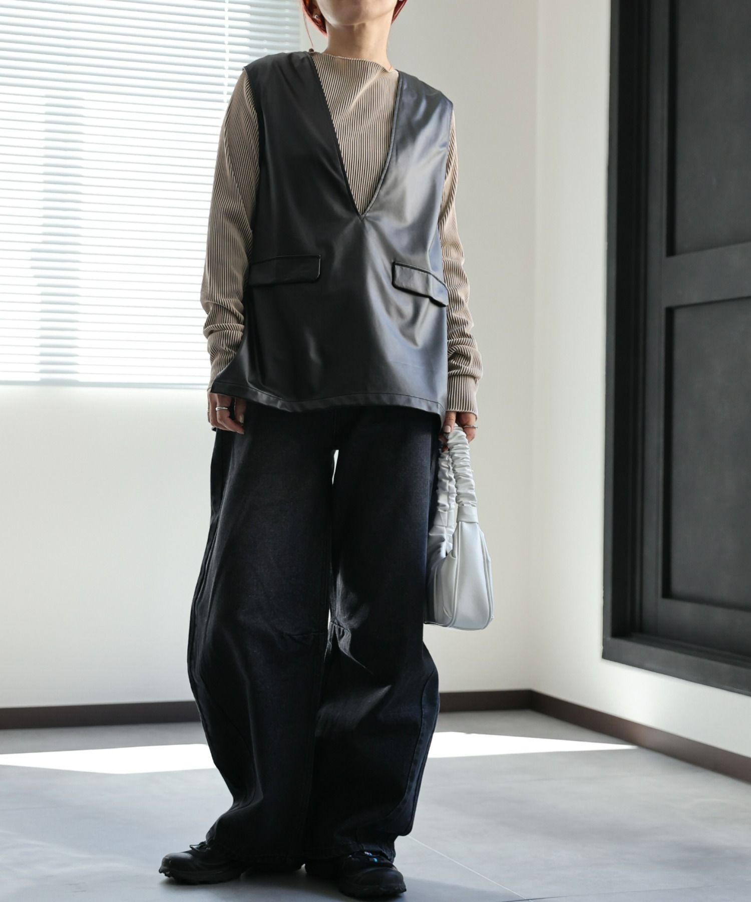 model:162㎝　着用サイズ:FREE