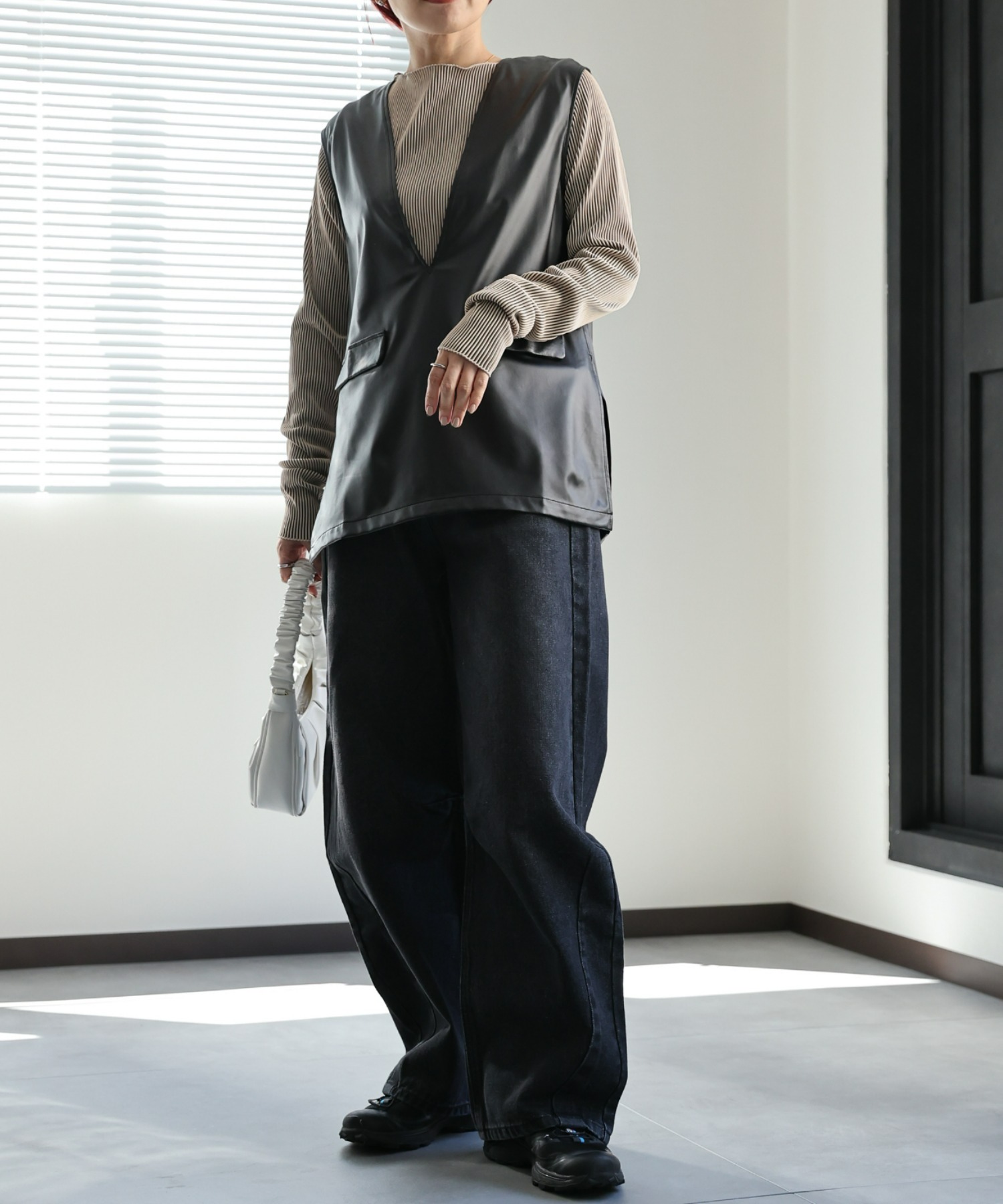 model:162㎝　着用サイズ:FREE