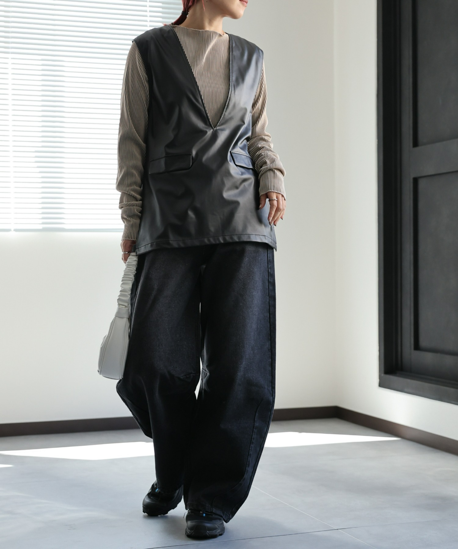 model:162㎝　着用サイズ:FREE