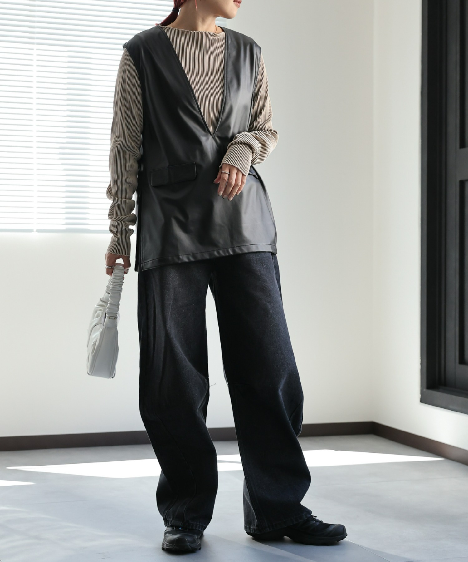 model:162㎝　着用サイズ:FREE