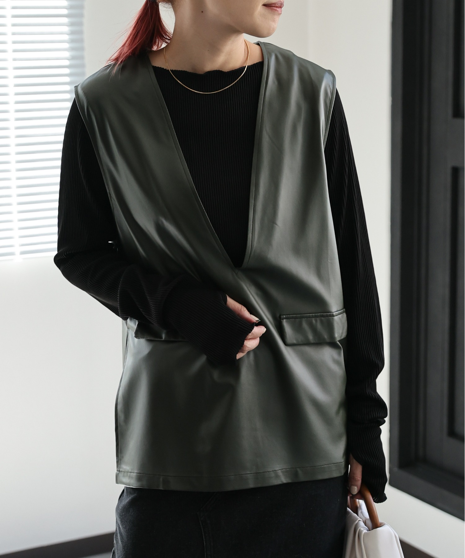 model:162㎝　着用サイズ:FREE