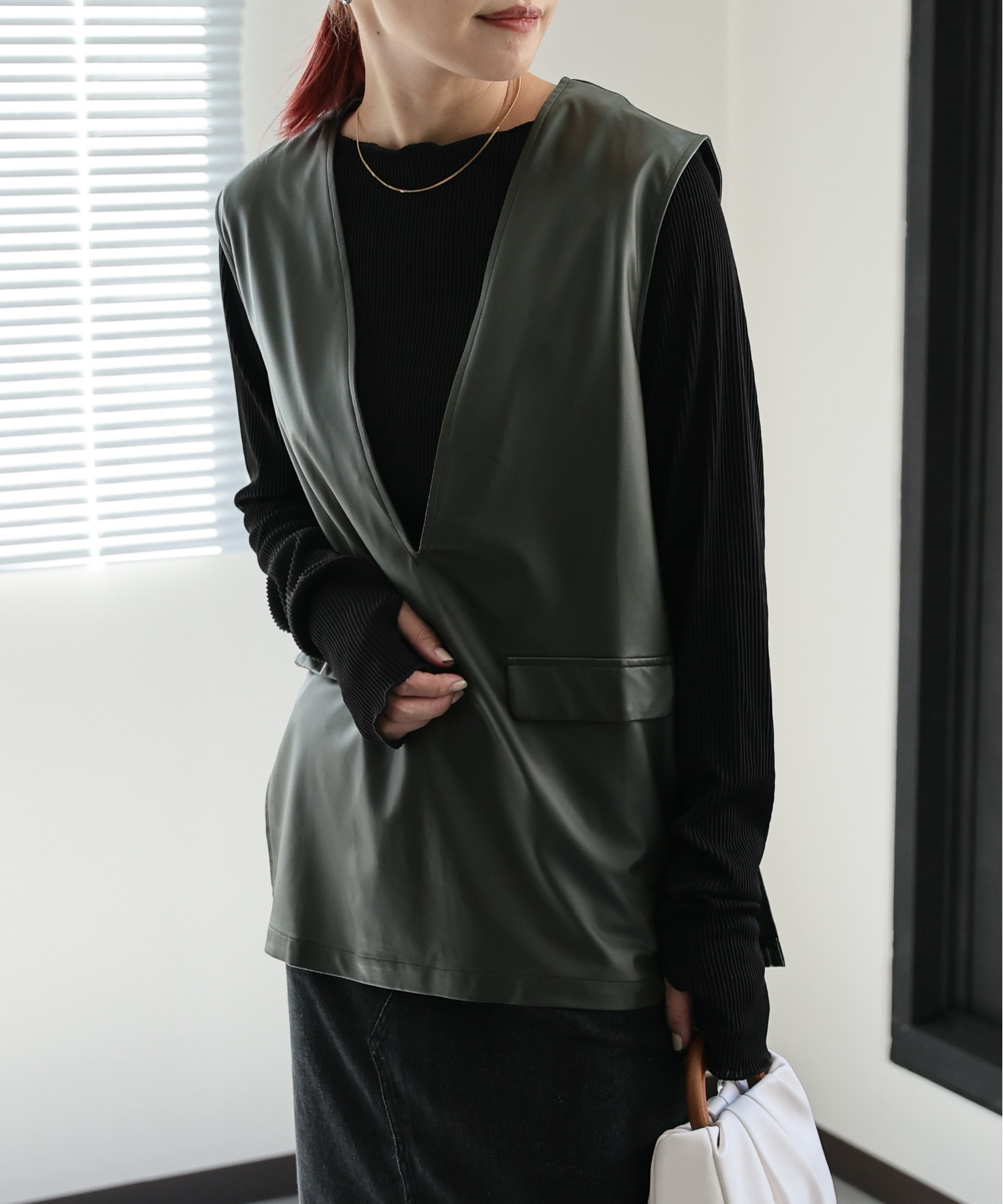 model:162㎝　着用サイズ:FREE