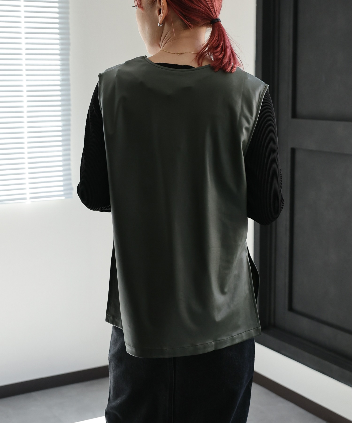 model:162㎝　着用サイズ:FREE