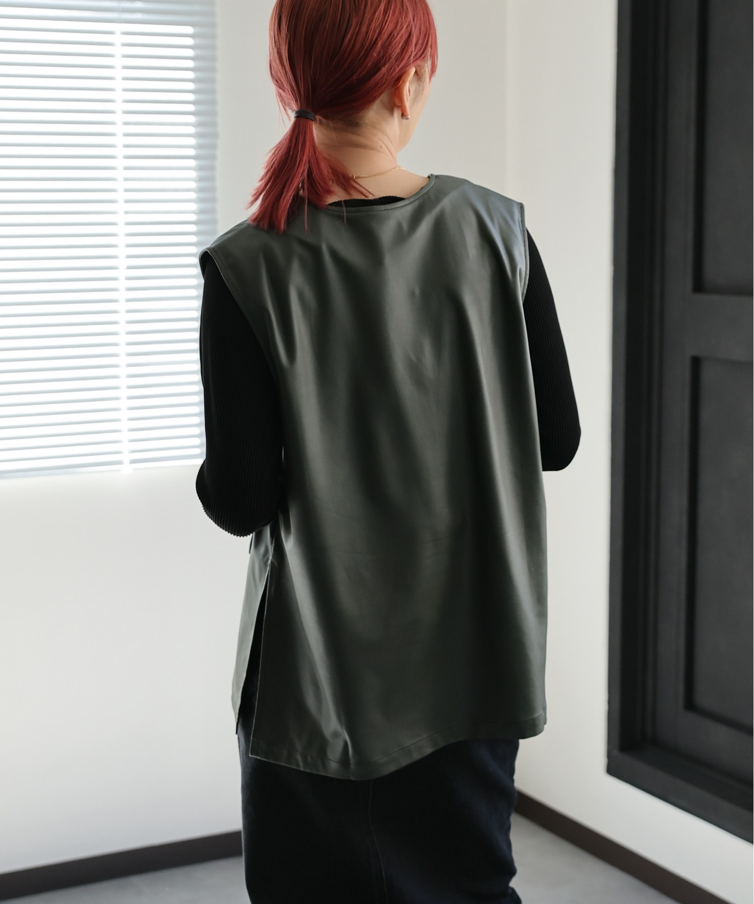 model:162㎝　着用サイズ:FREE