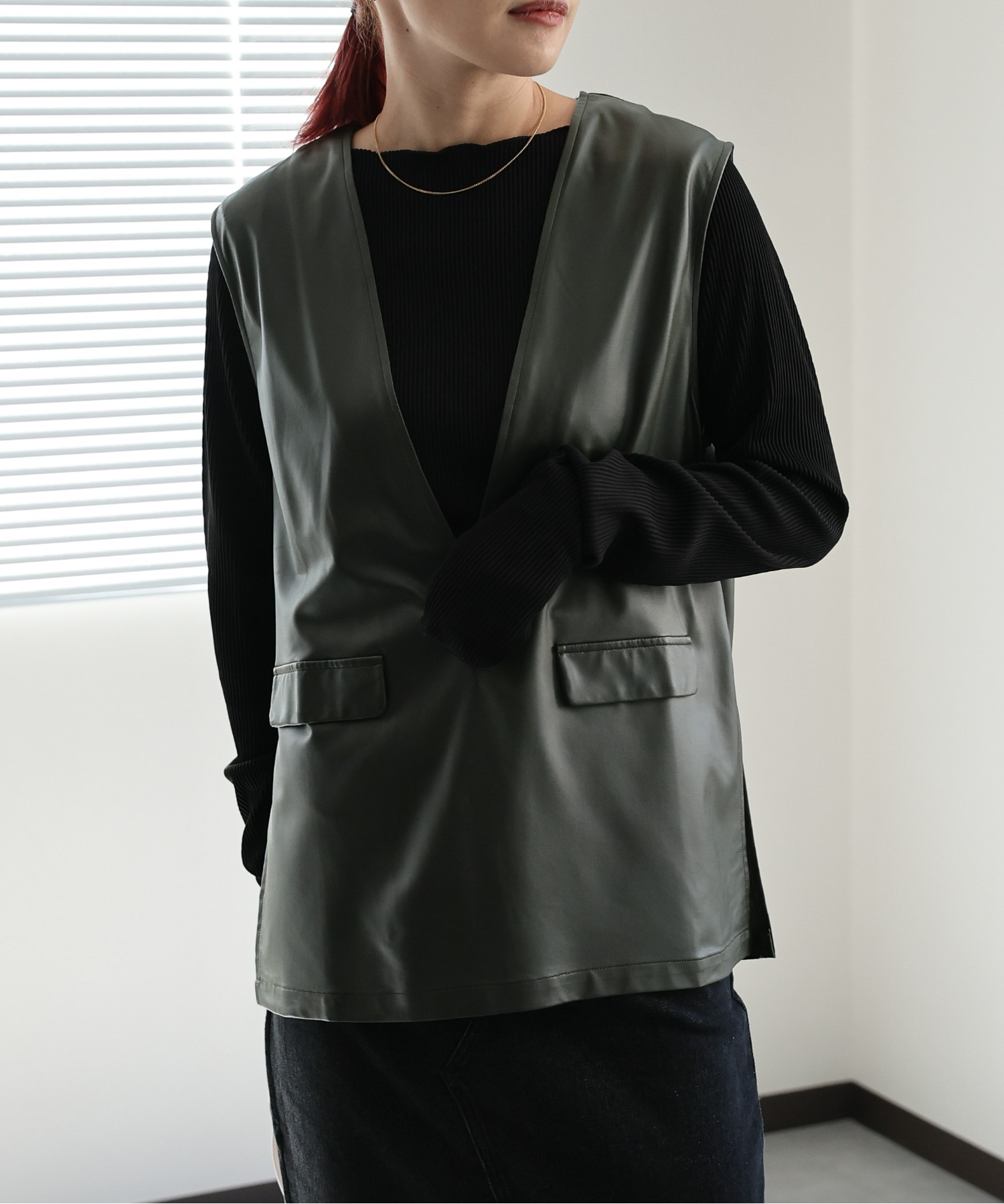 model:162㎝　着用サイズ:FREE