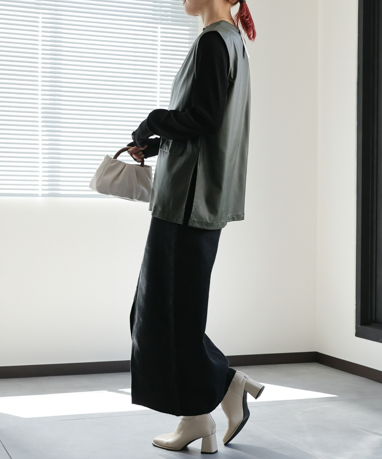 model:162㎝　着用サイズ:FREE