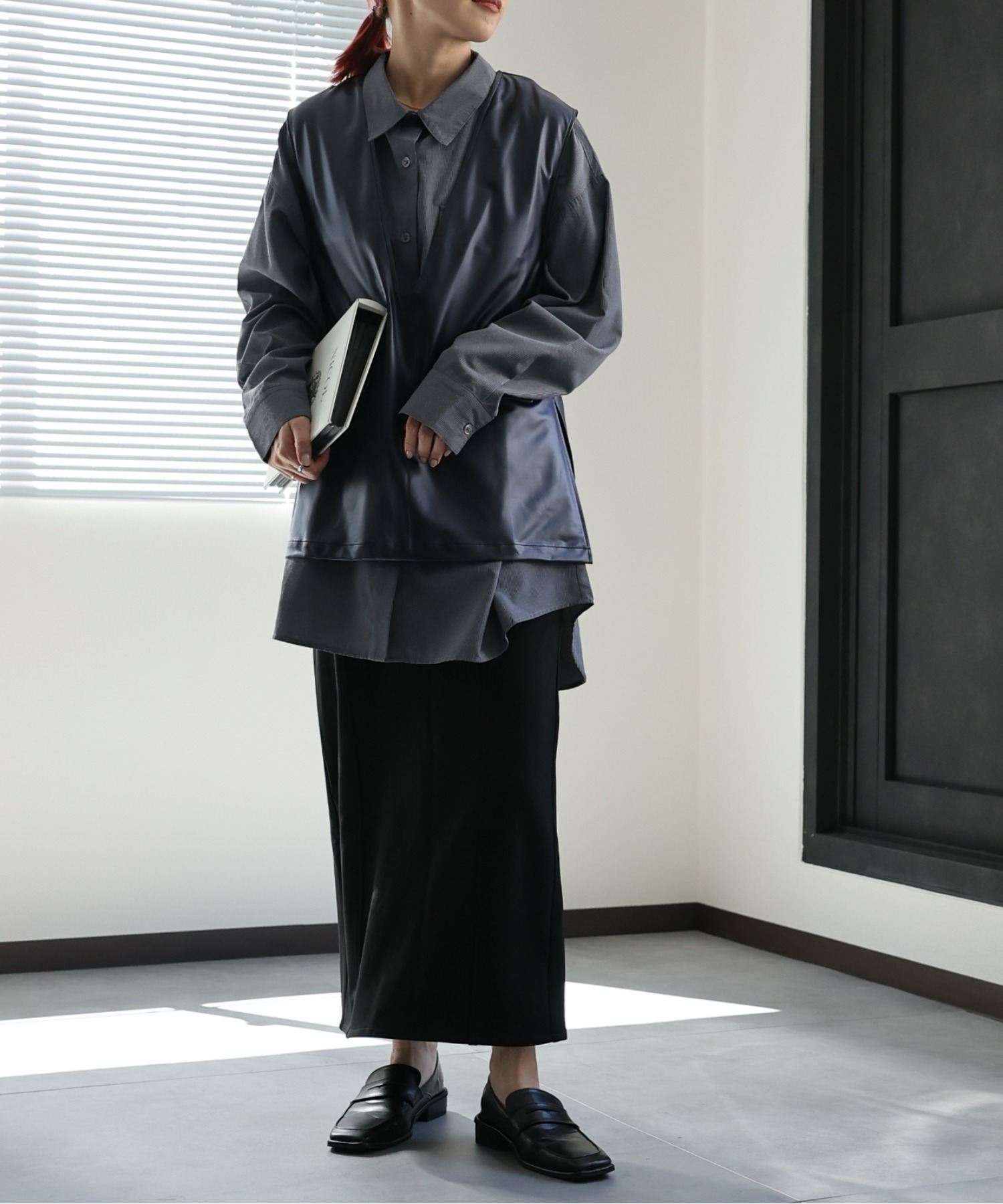 model:162㎝　着用サイズ:FREE