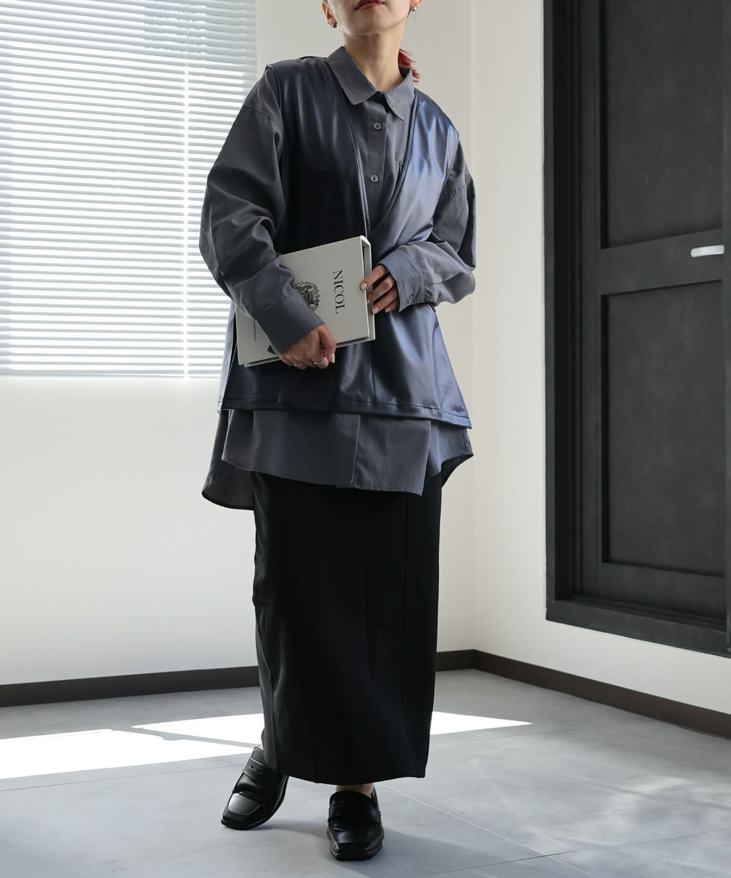 model:162㎝　着用サイズ:FREE