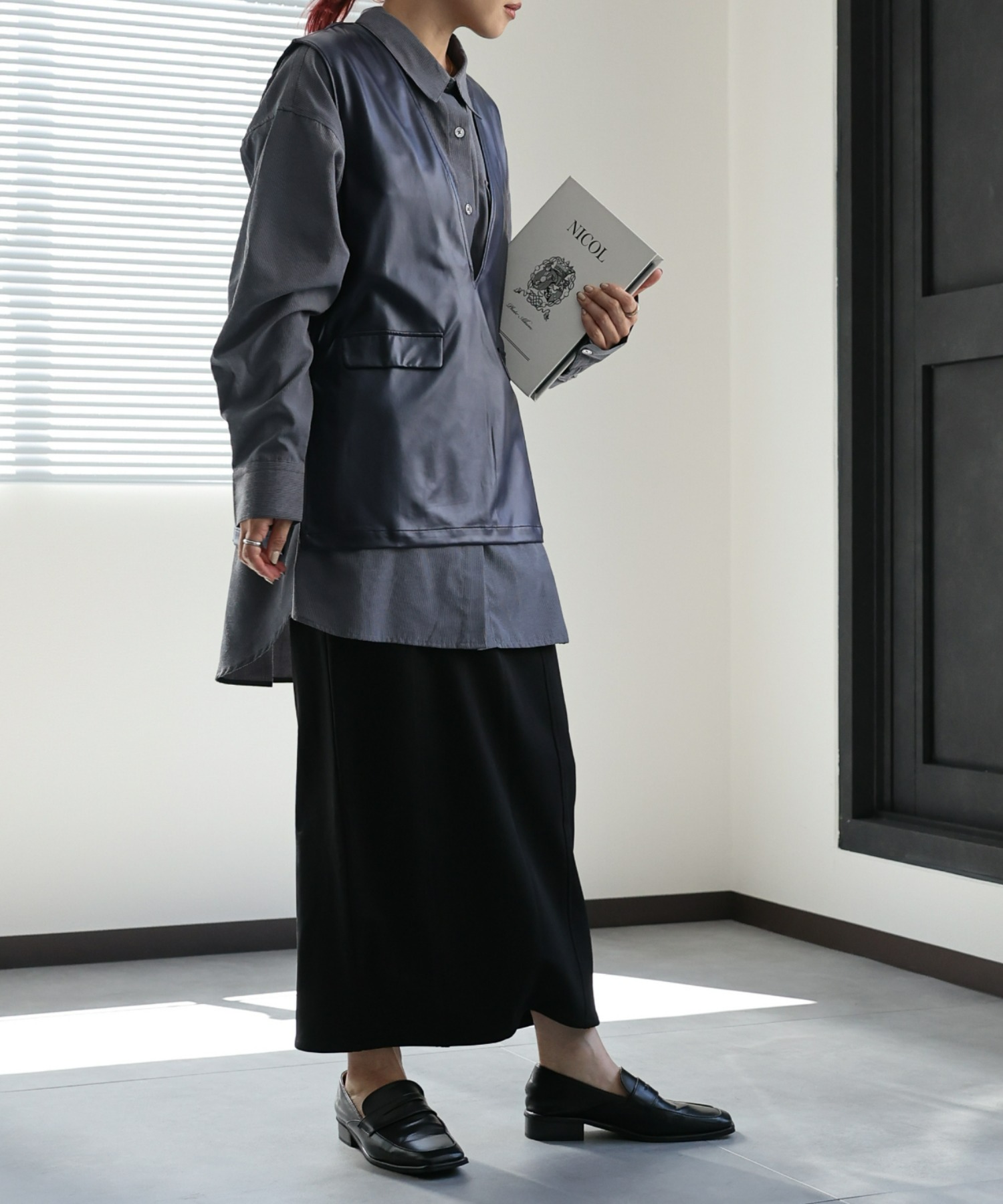 model:162㎝　着用サイズ:FREE