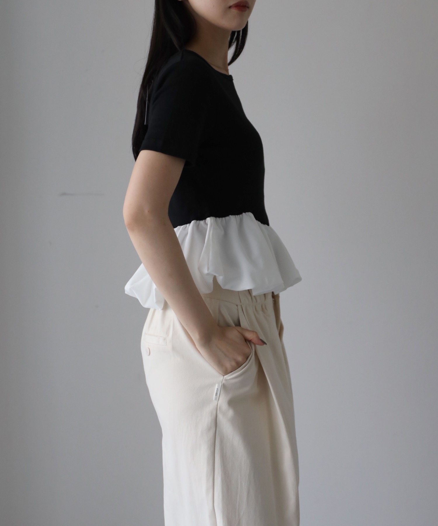 model：164cm. 着用サイズ：FREE