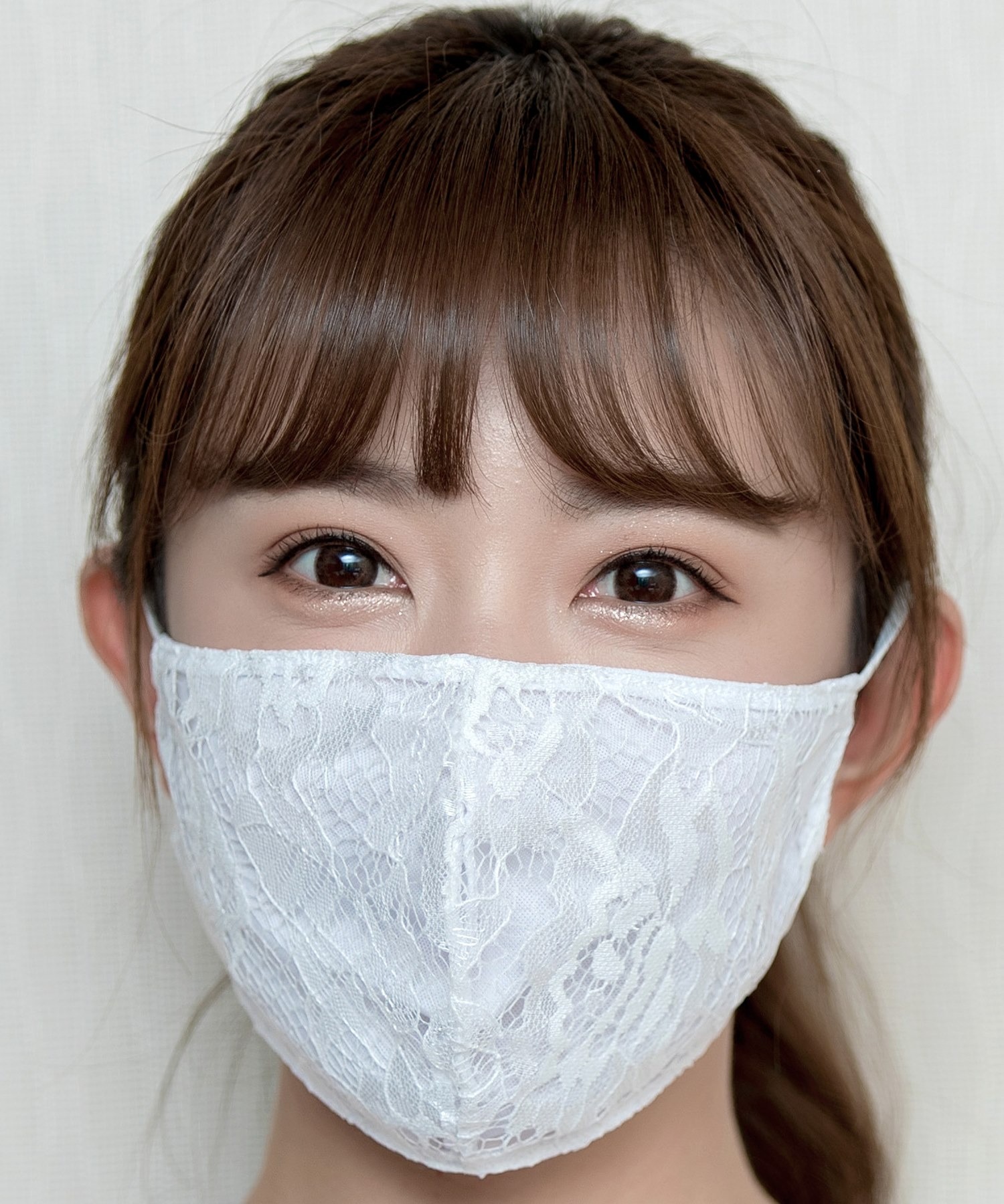 DAY 誠実 【83%OFF!】 CLOSET洗えるキレイめレースマスク 2枚セット