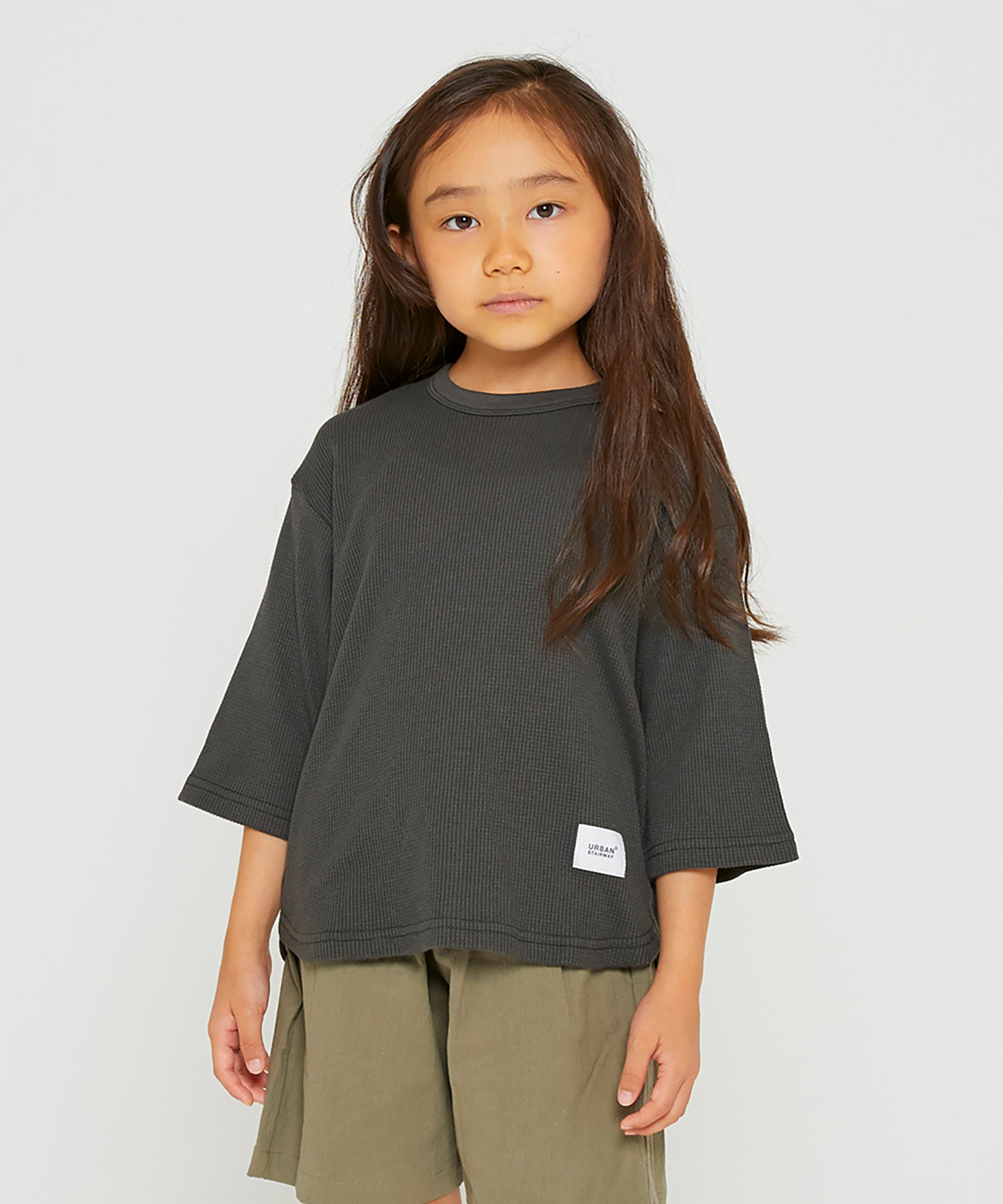 Generator ワッフル7分袖丈tシャツ Urban Tales Com