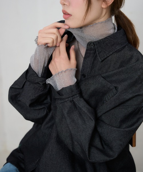 model：163cm / size：F