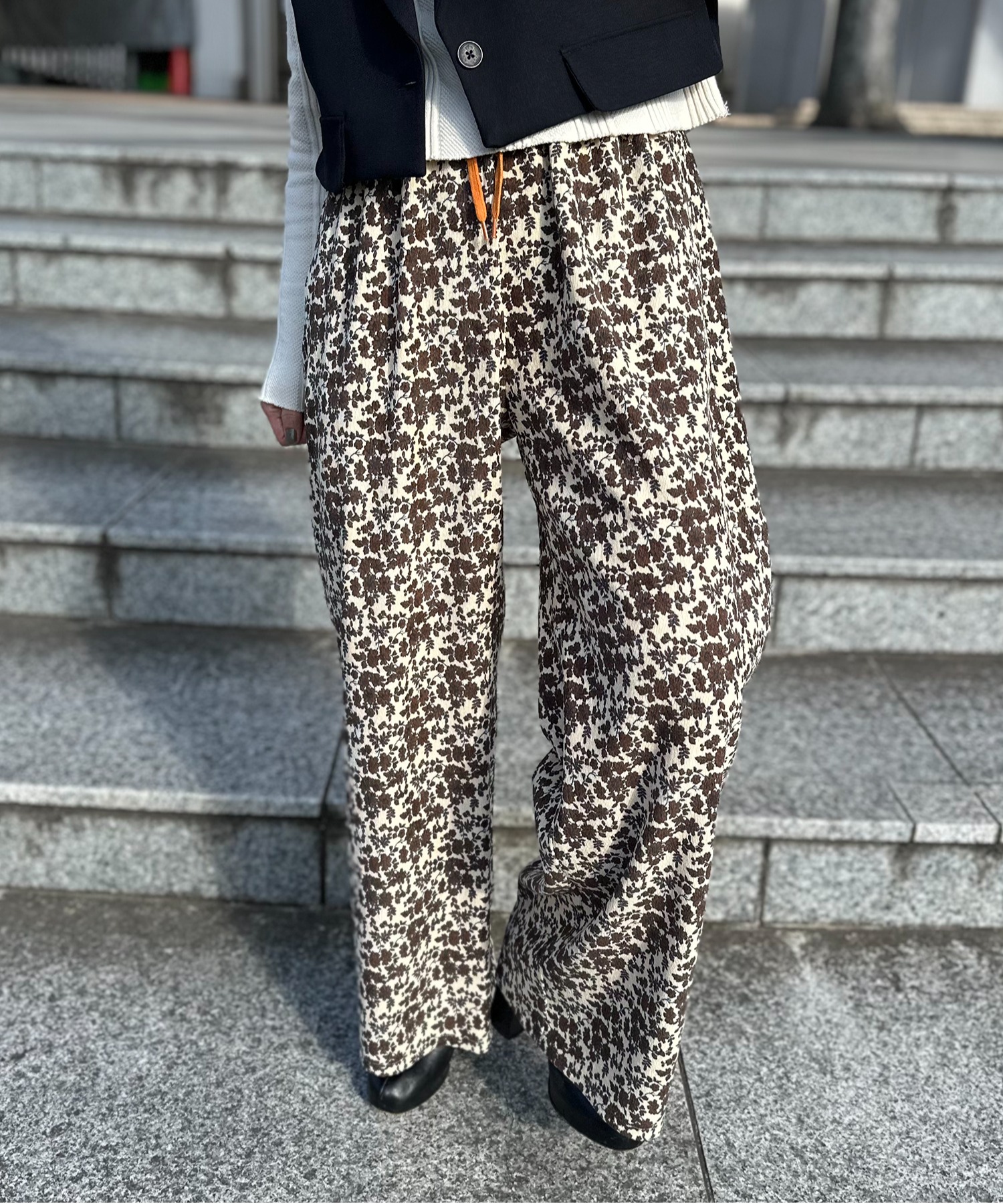 ブラウン
model:154cm 着用サイズ:FREE