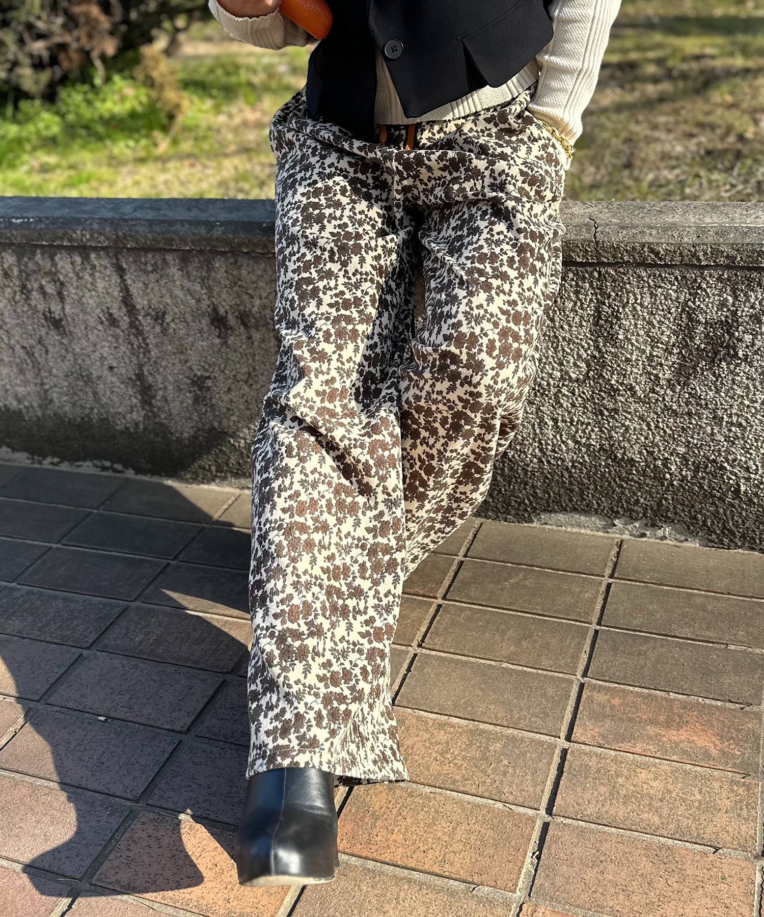ブラウン
model:154cm 着用サイズ:FREE