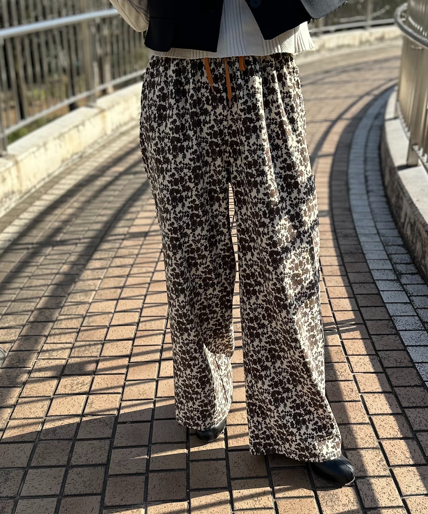 ブラウン
model:154cm 着用サイズ:FREE