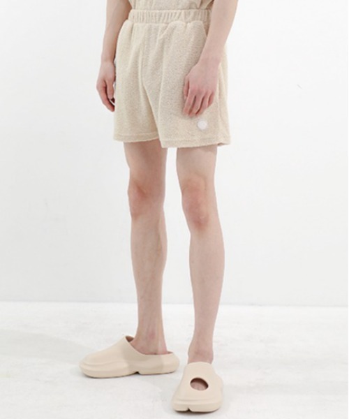 A'GEM/9 × .kom『BASIC COTTON/ベーシックコットン』TERRY SHORTS