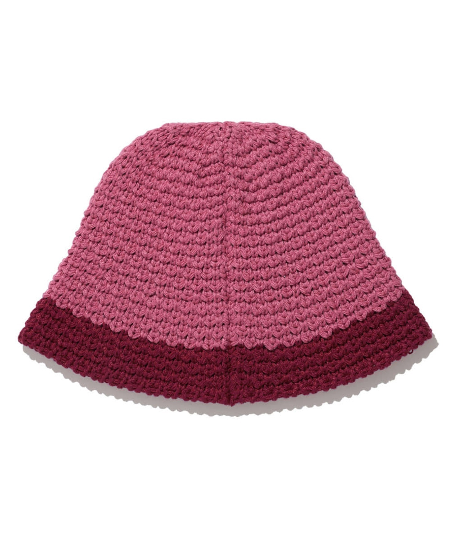 A'GEM/9 × .kom『NICE GHOST CLUB/ナイスゴーストクラブ』 KNIT BUCKET