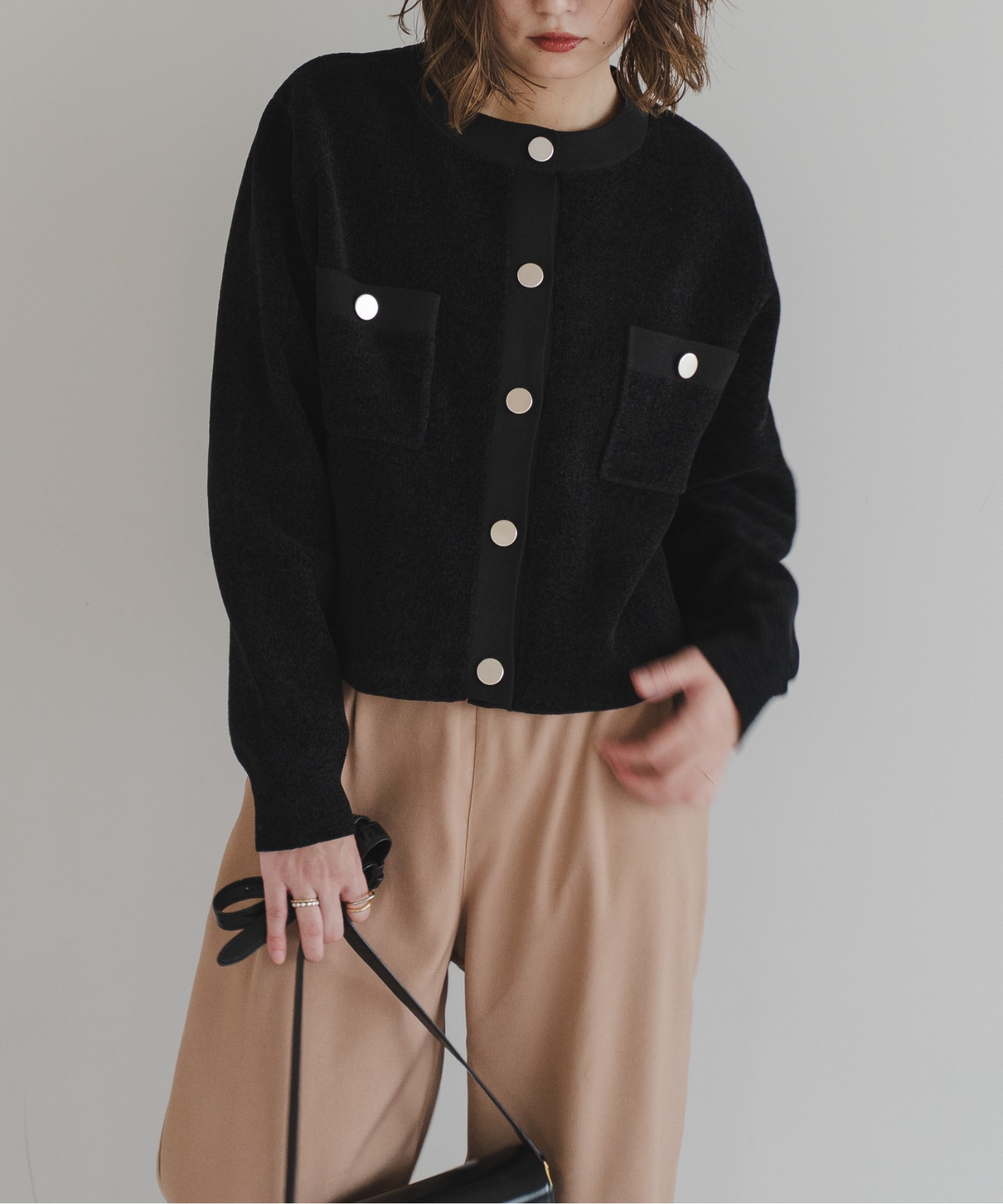 model：H158 着用サイズ：FREE