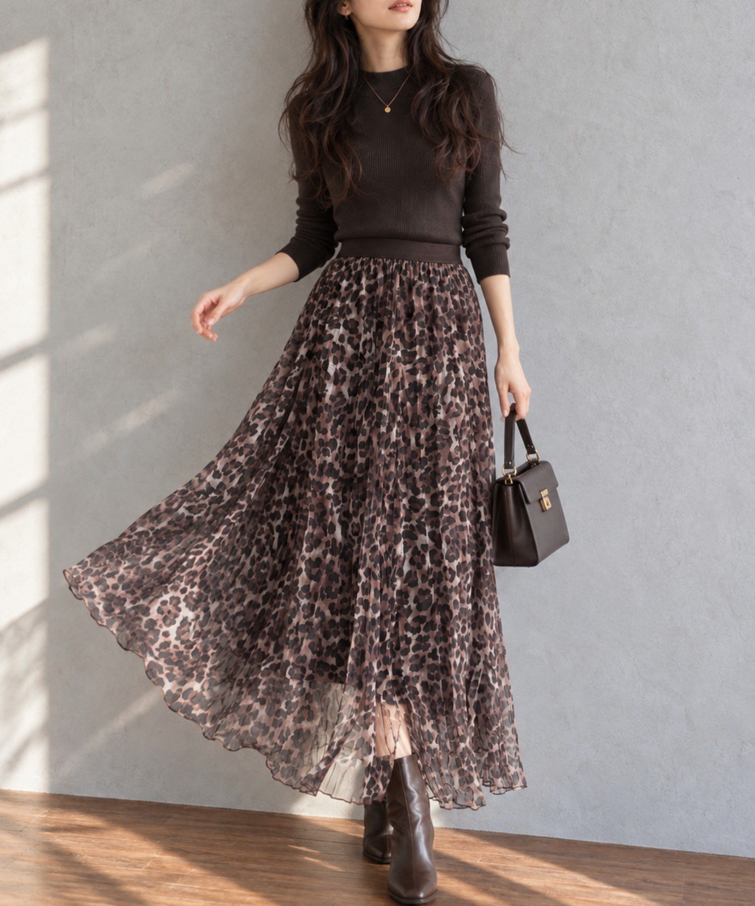 model：158cm 着用サイズ：FREE