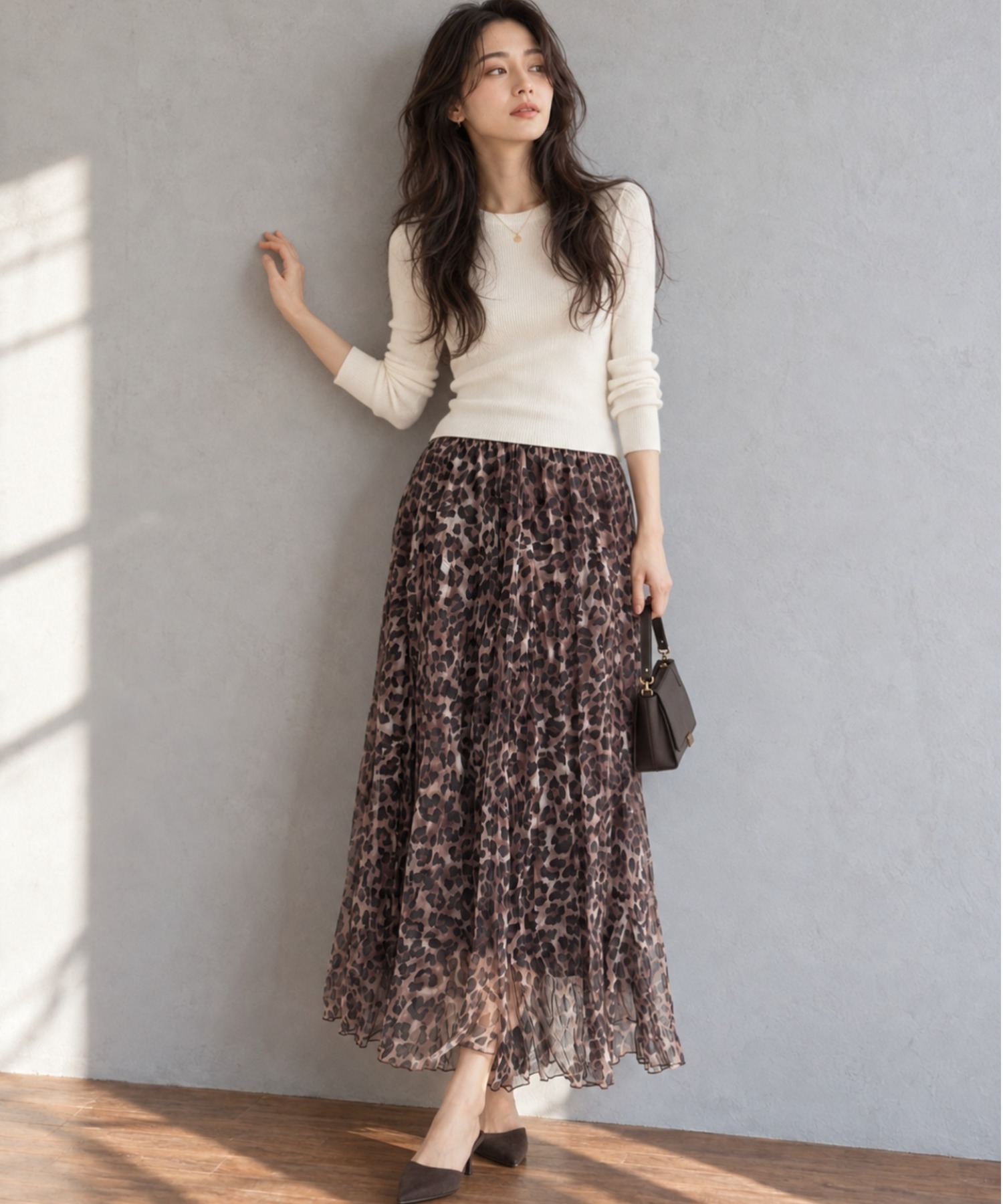model：158cm 着用サイズ：FREE