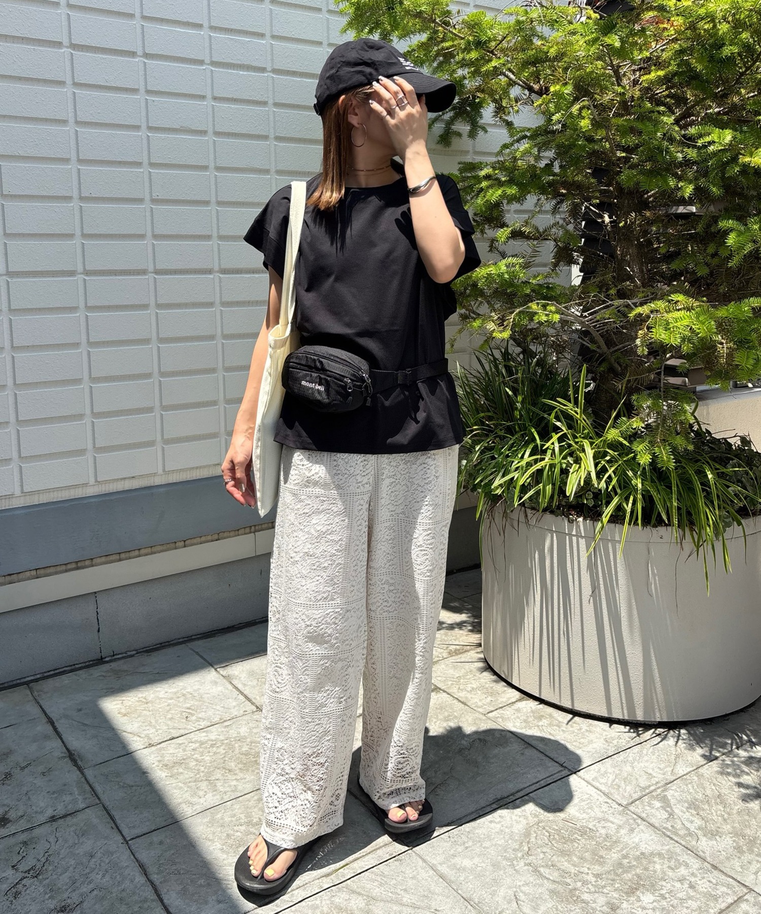 model：H156 着用サイズ：FREE